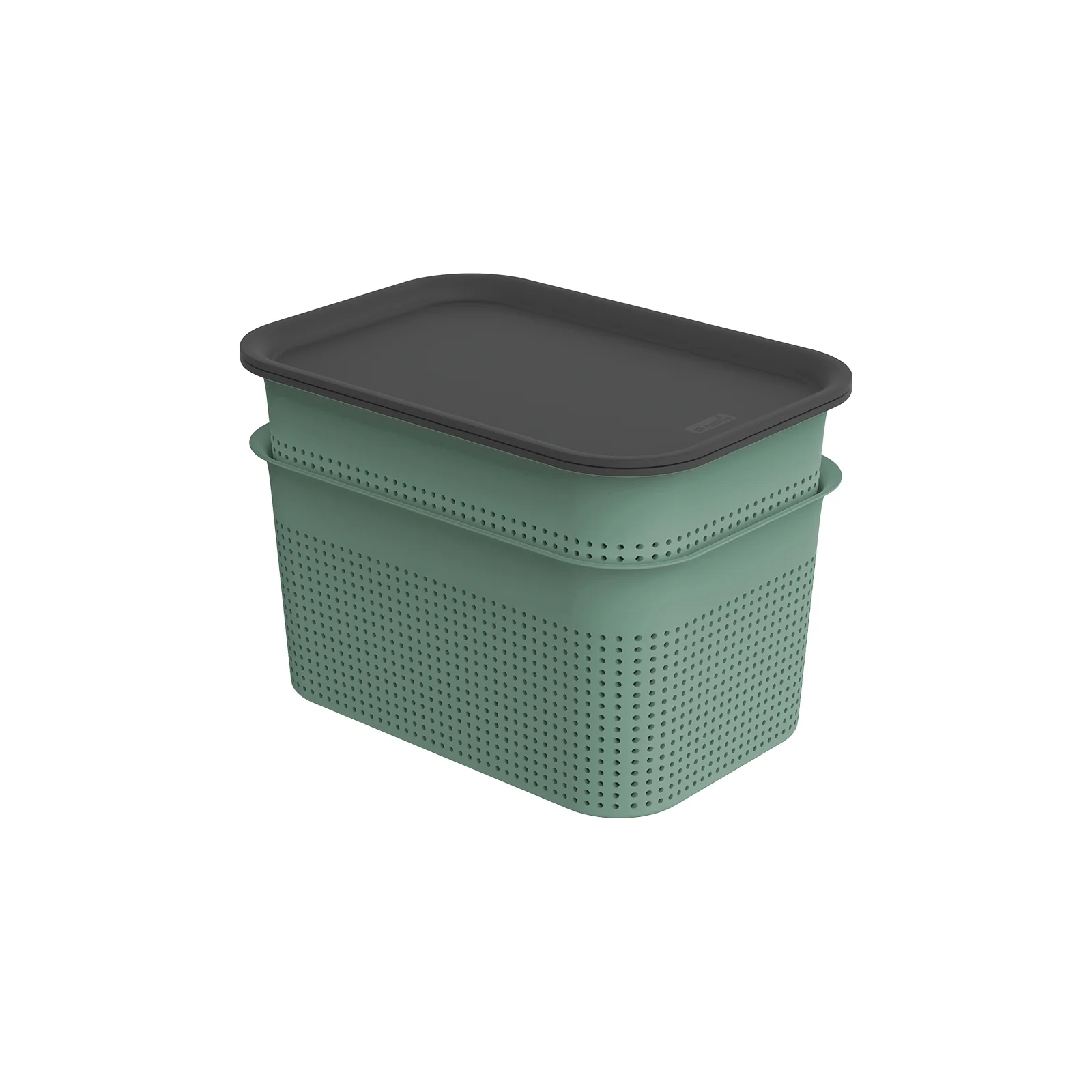 2er Set Boxen mit Deckel 4,5 l BRISEN