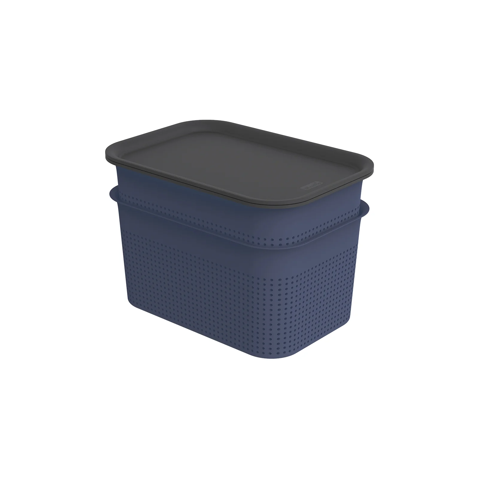 2er Set Boxen mit Deckel 4,5 l BRISEN - Image 3