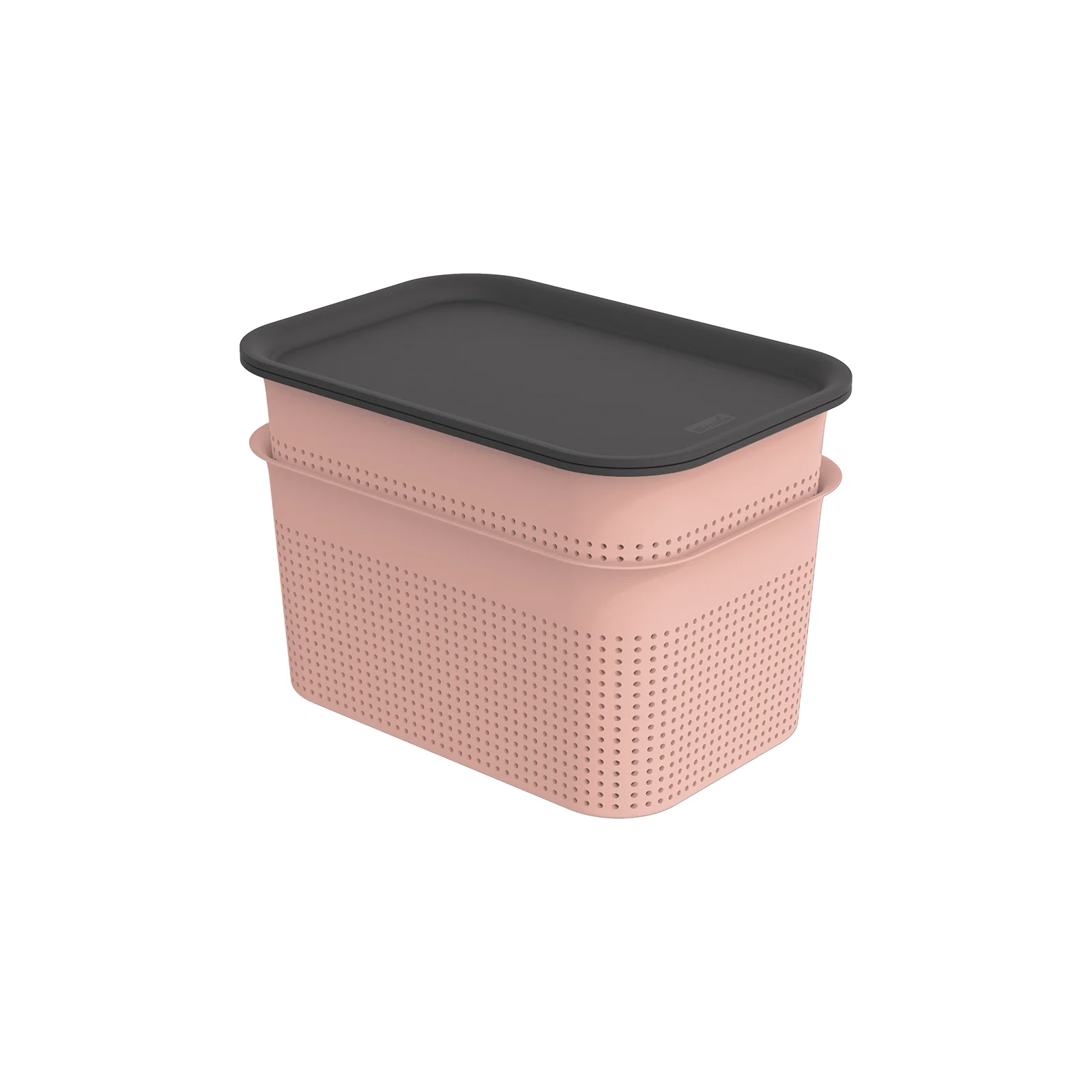 2er Set Boxen mit Deckel 4,5 l BRISEN - Image 5