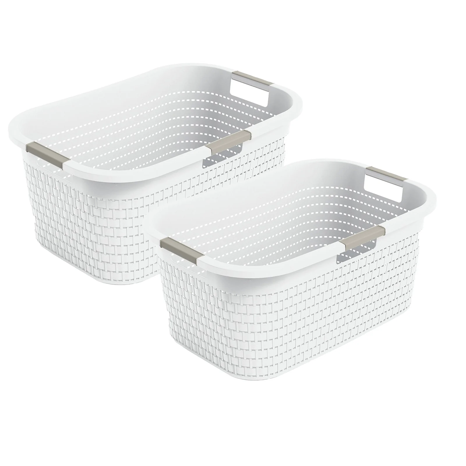 2er Set Country Wäschekorb 40l 2tlg. - Image 13