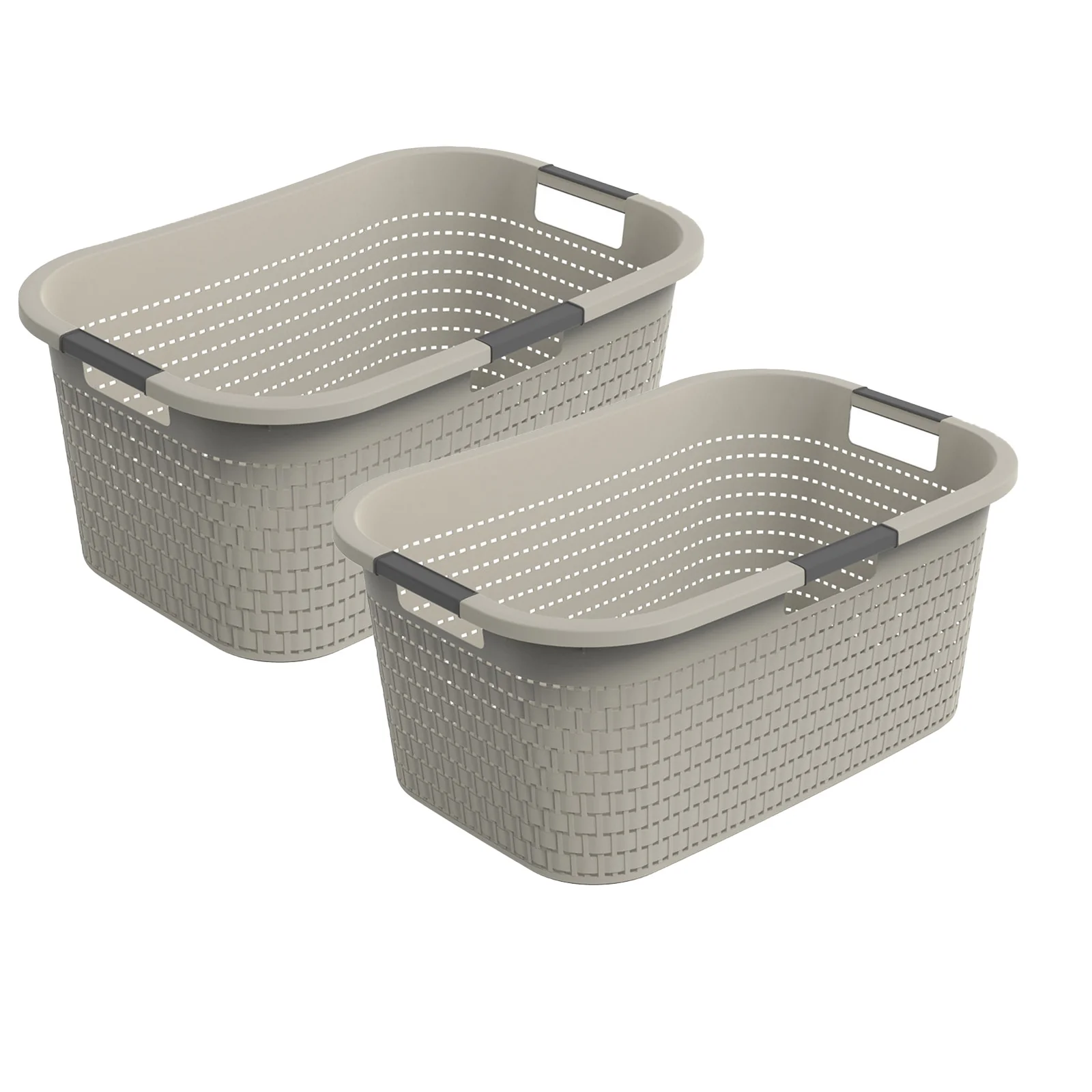 2er Set Country Wäschekorb 40l 2tlg. - Image 16