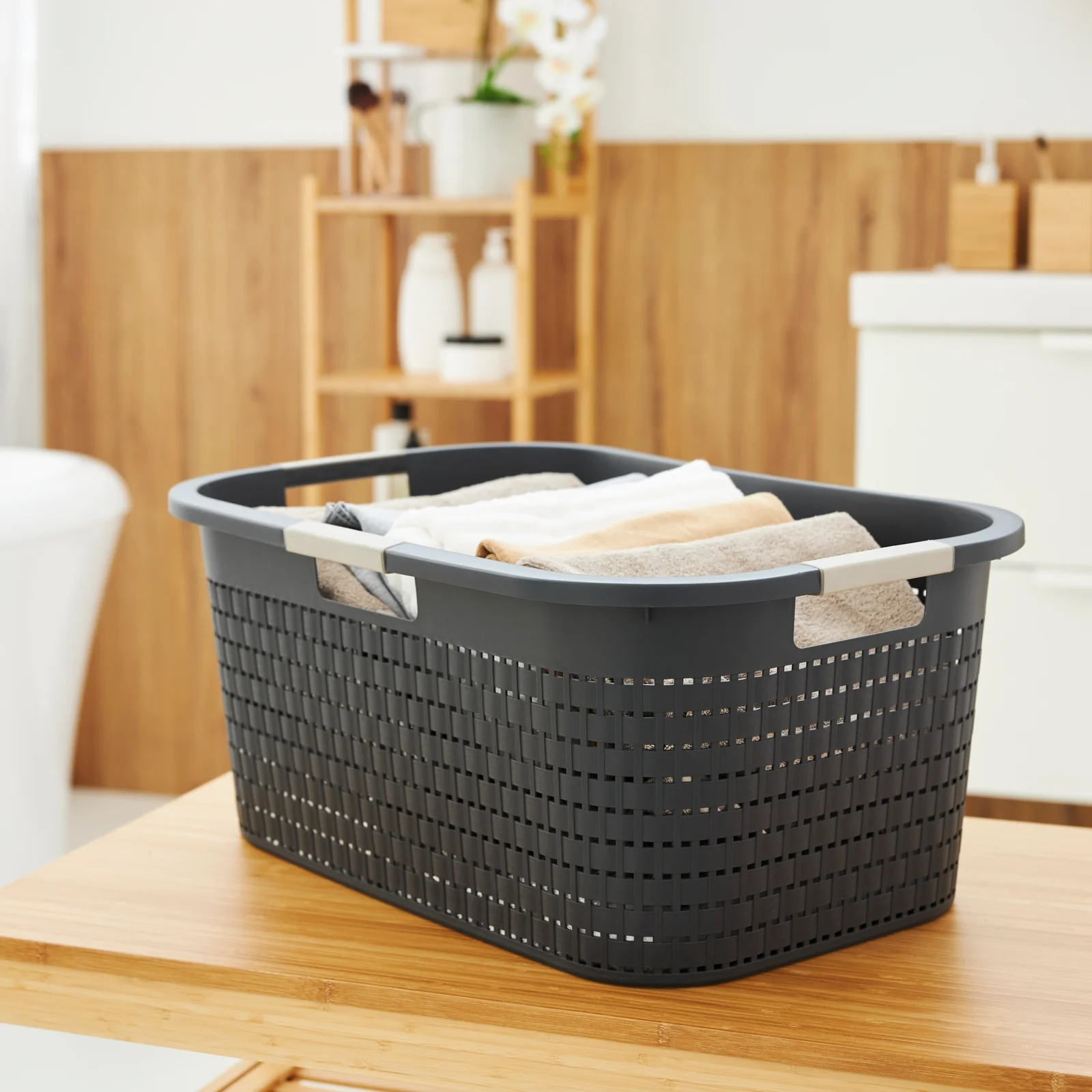 3er Set Country Wäschekorb 40l 3tlg. - Image 11