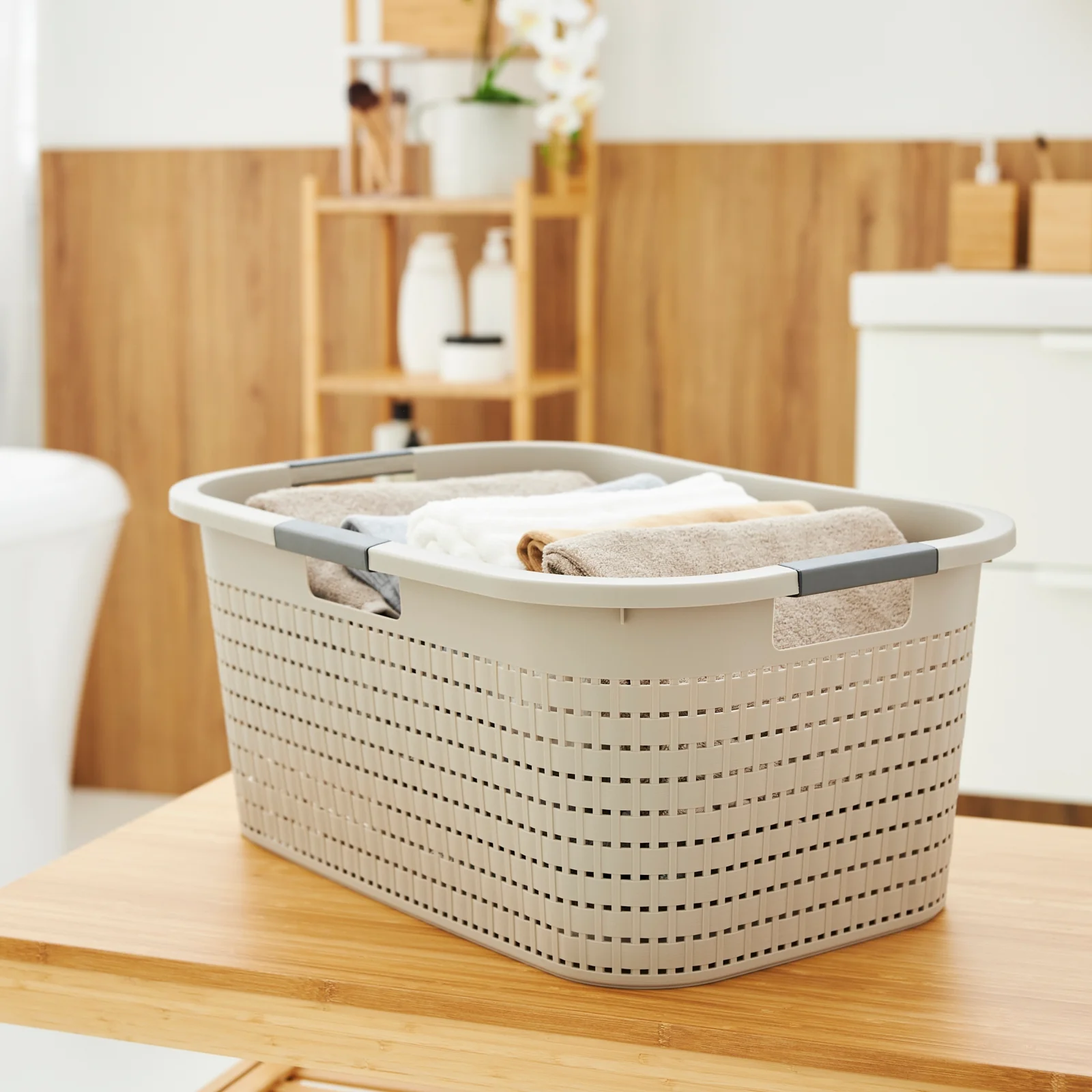 3er Set Country Wäschekorb 40l 3tlg. - Image 16