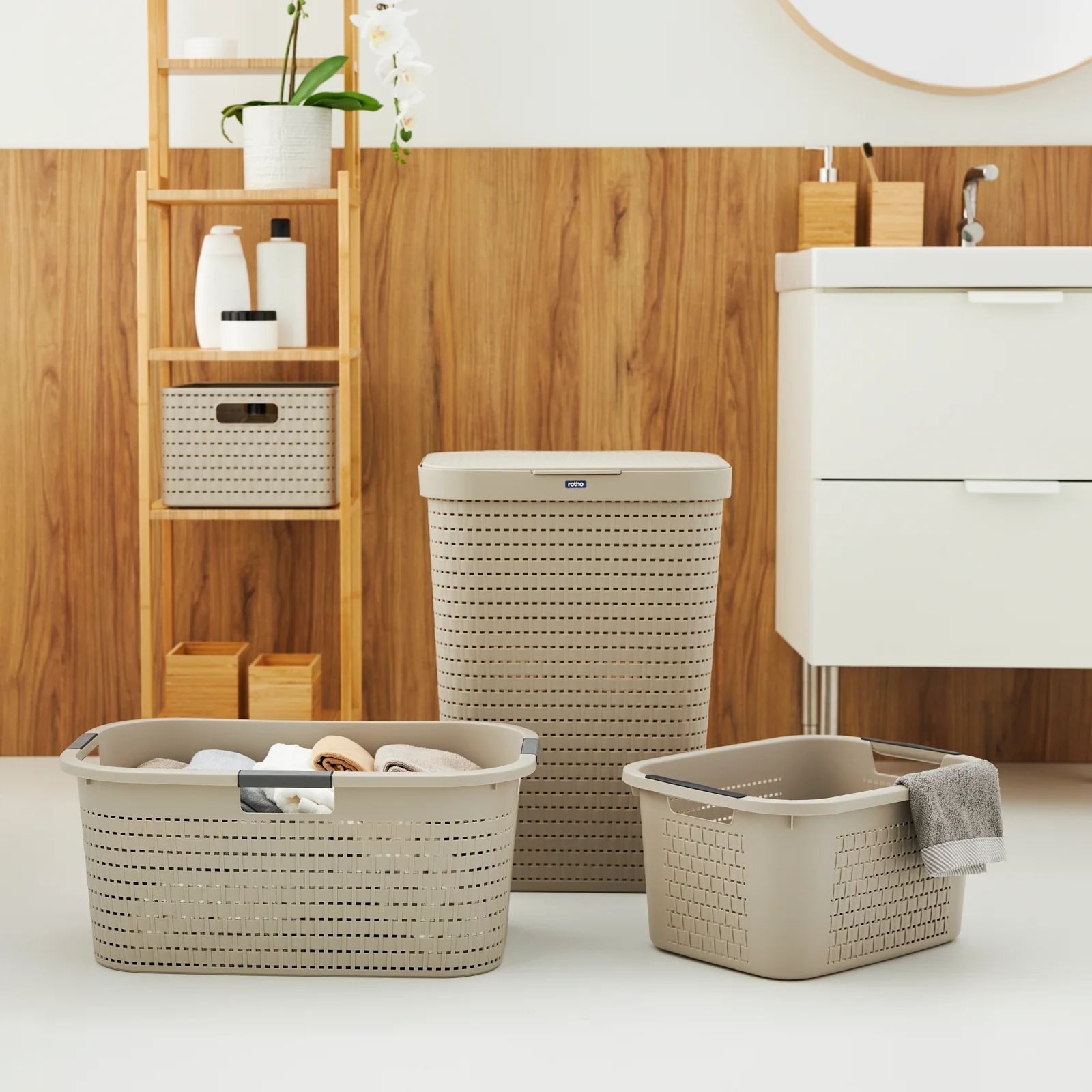 3er Set Country Wäschekorb 40l 3tlg. - Image 19