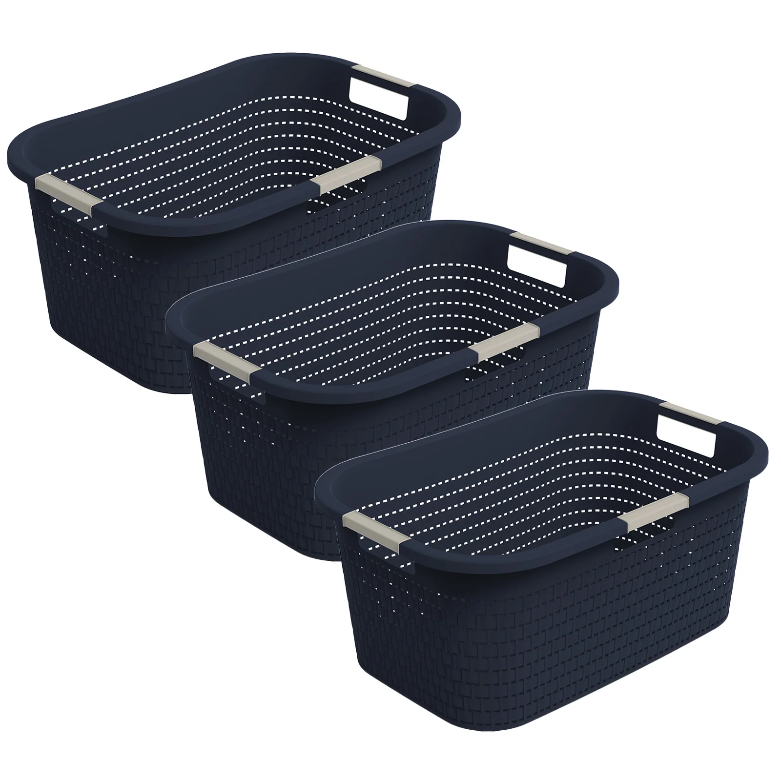 3er Set Country Wäschekorb 40l 3tlg. - Image 26