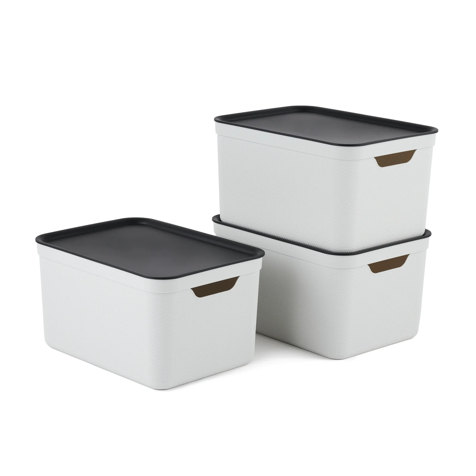 3er Set Dekobox mit Deckel DIN A4 JIVE - Image 5