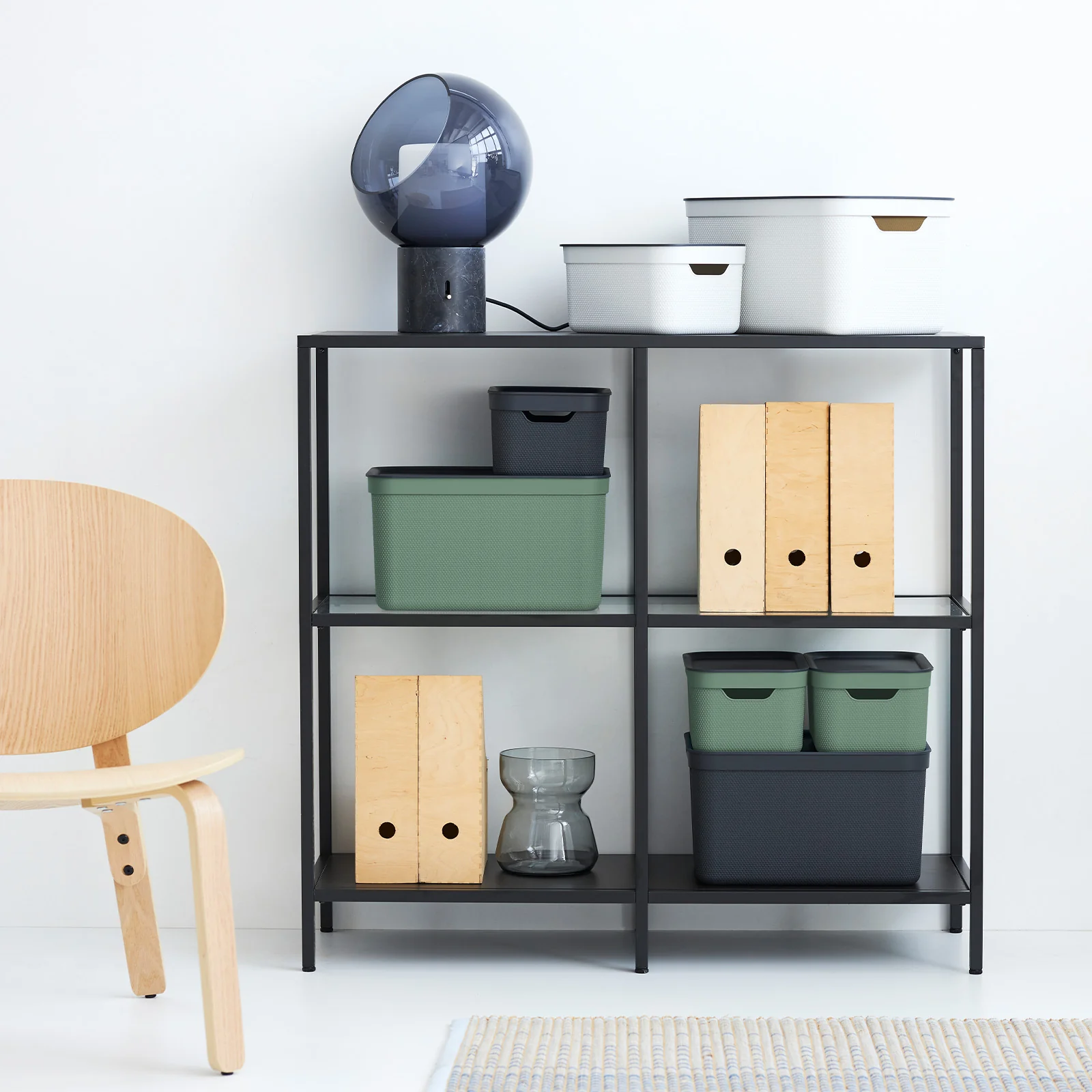 3er Set Dekobox mit Deckel DIN A4 JIVE - Image 8