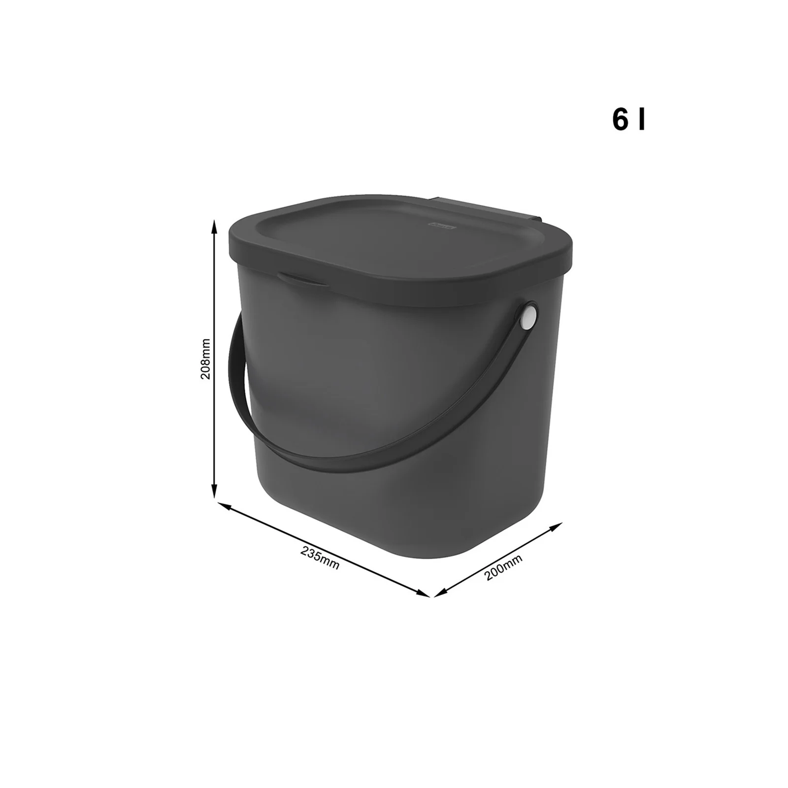 3er Set Müllsystem 25 l und 6 l ALBULA - Image 6