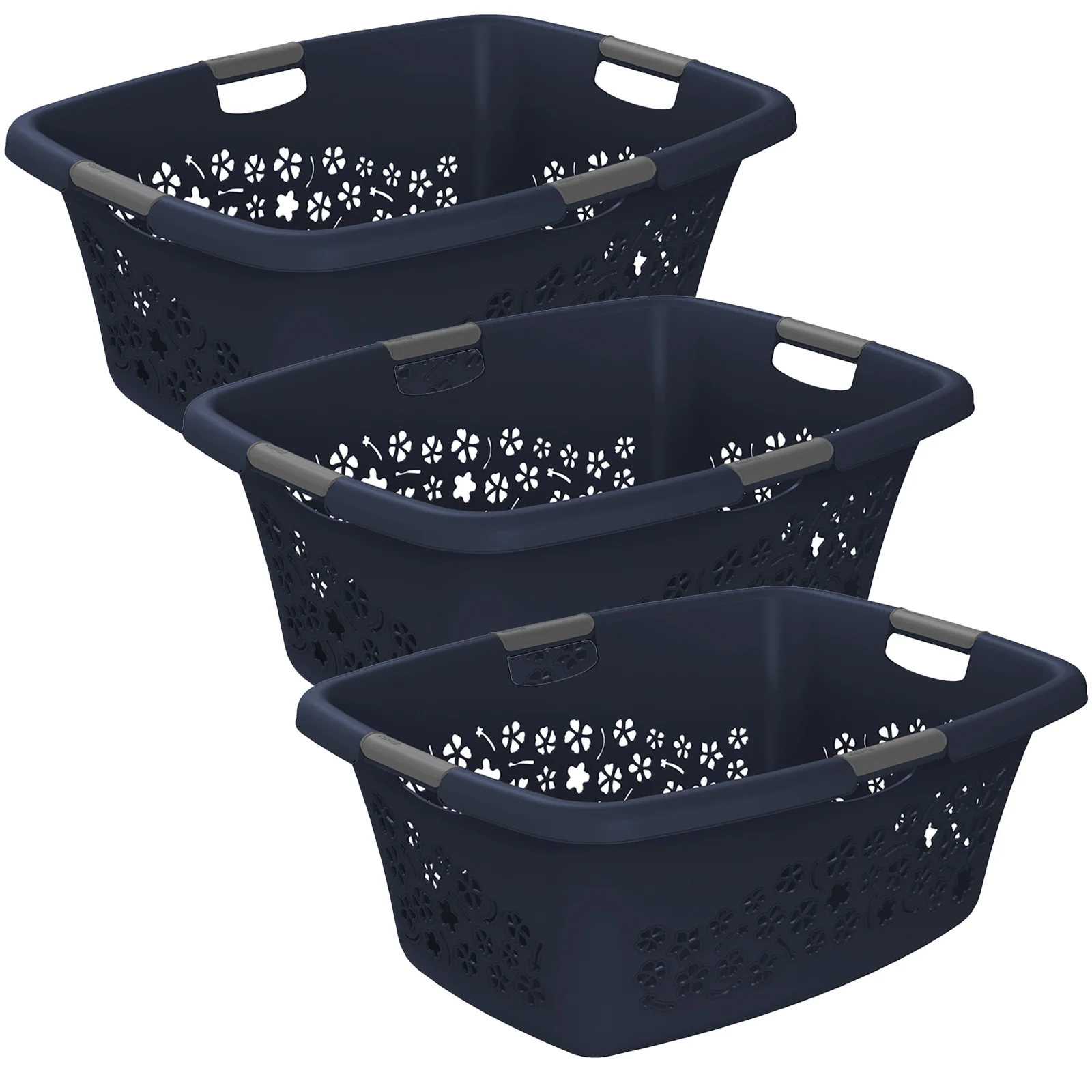 3er Set Wäschekorb 50 l FLOWERS - Image 43
