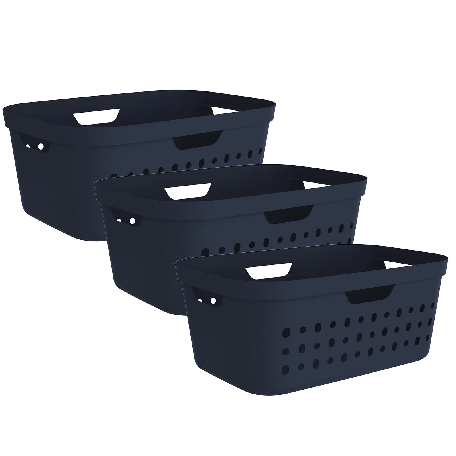 3er-Set Wäschekorb Jona 39l - Image 18