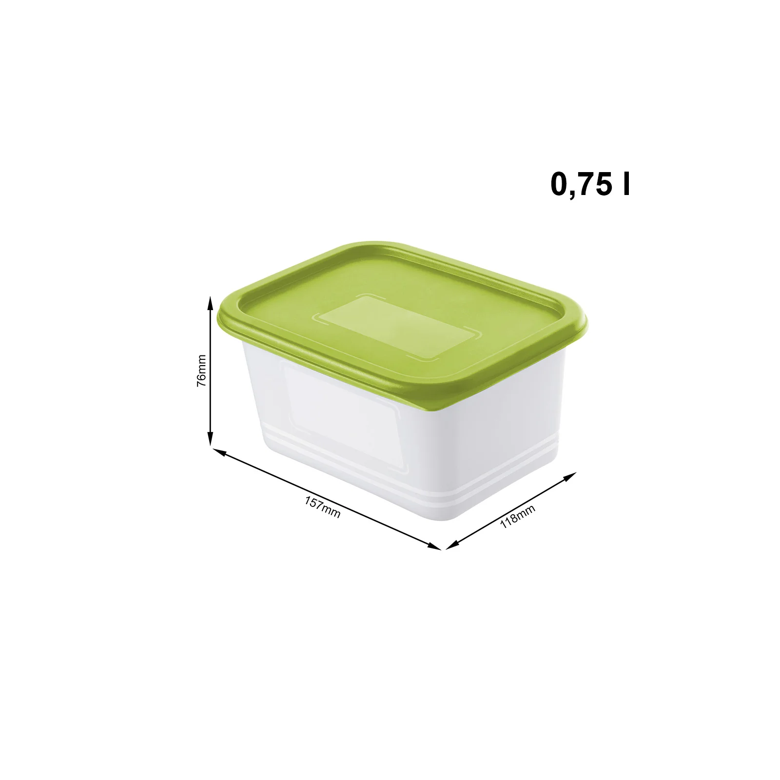 4er Set Gefrierdosen 0,75 l DOMINO - Image 7