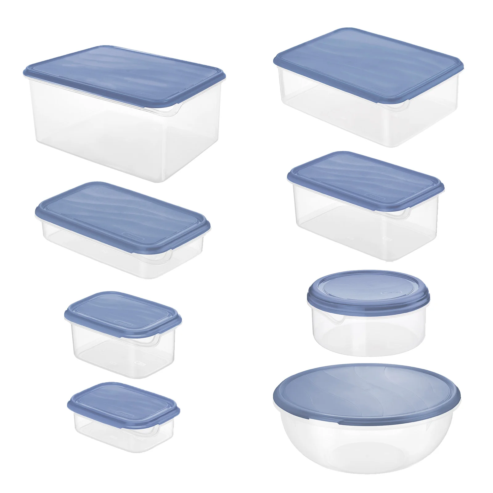 8er Set Kühlschrankdosen RONDO