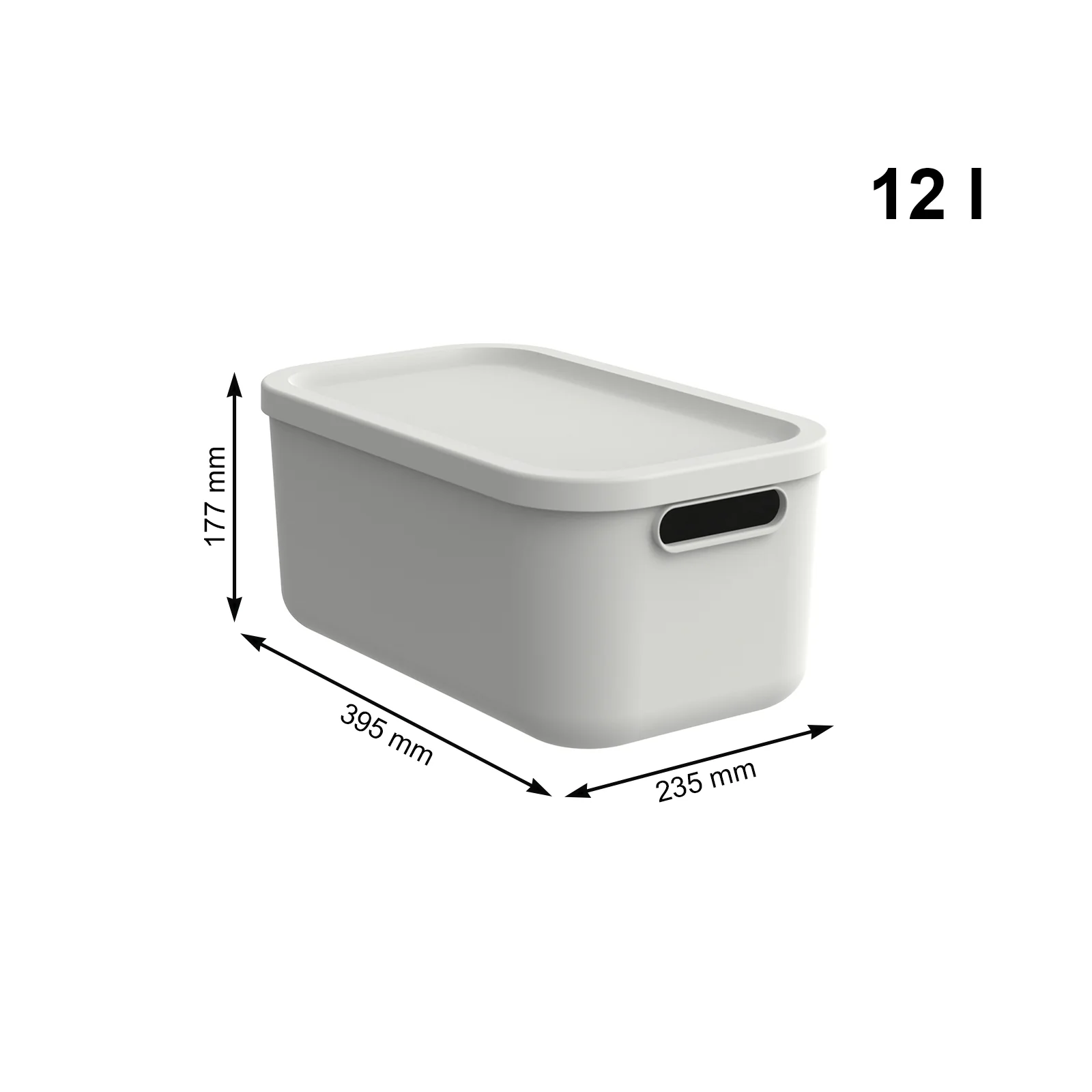 Aufbewahrungsbox 12 l 2er Set ALBULA LIGHT - Image 11