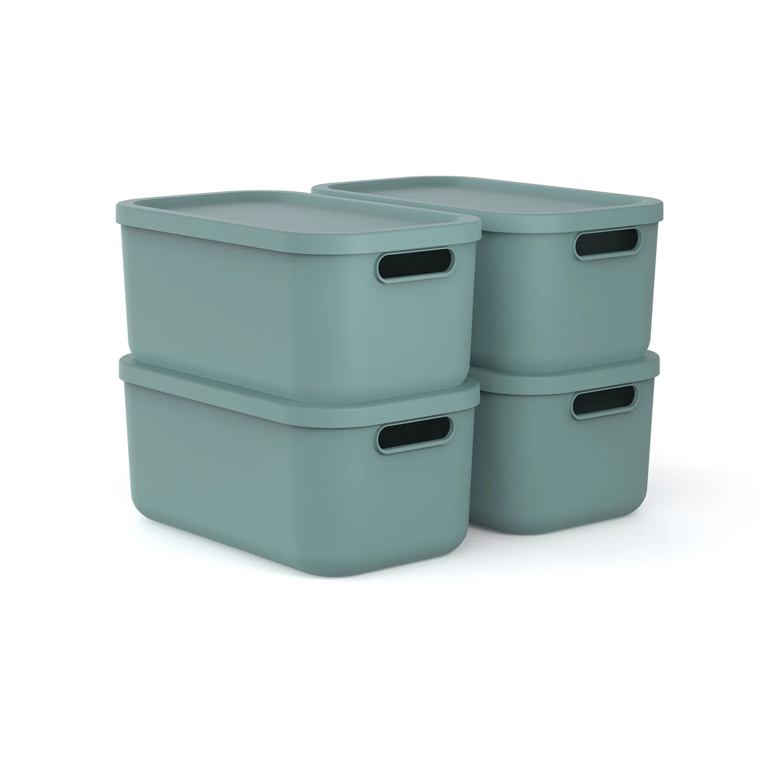 Aufbewahrungsbox 4er Set 12 l ALBULA LIGHT - Image 11