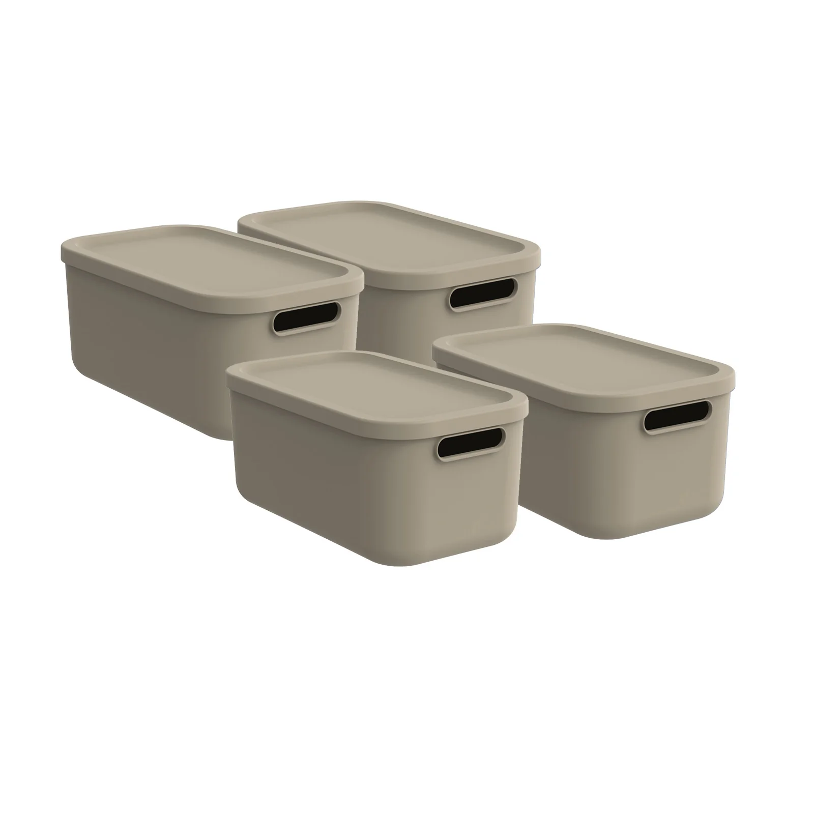 Aufbewahrungsbox 4er Set 12 l ALBULA LIGHT - Image 5