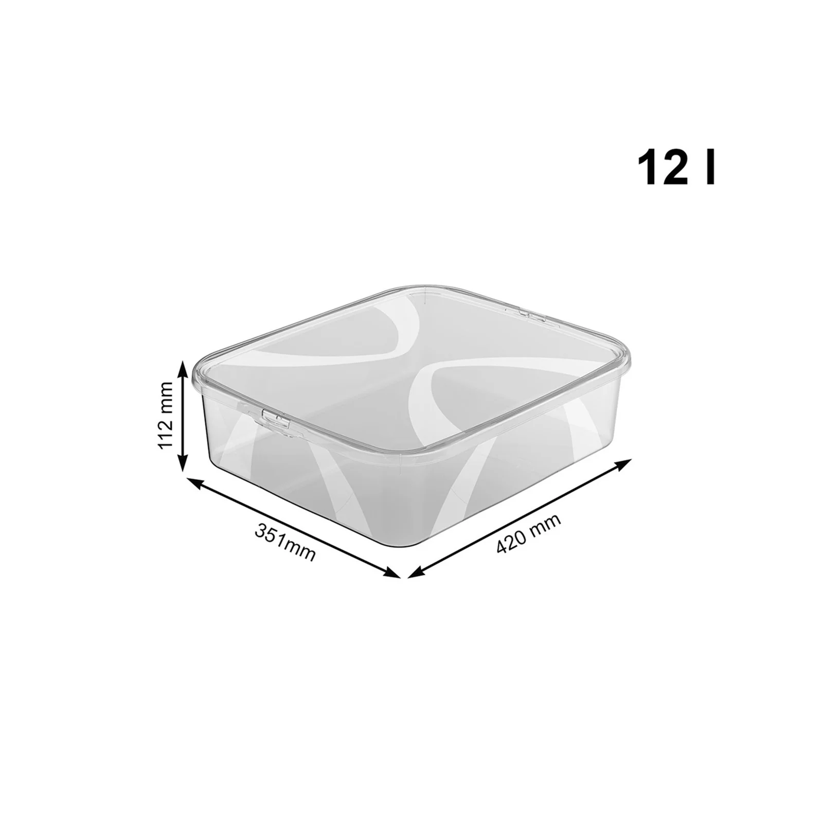 Box 12 l mit Deckel LONA - Image 4