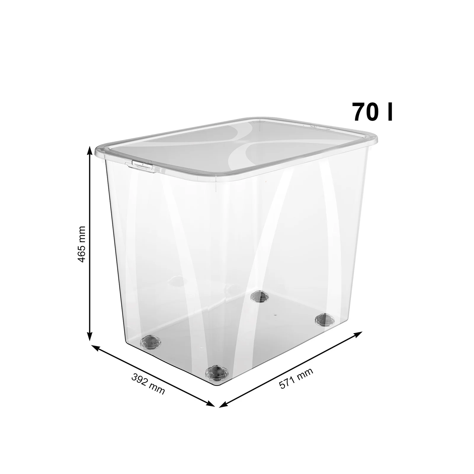 Box 70 l mit Deckel LONA - Image 3
