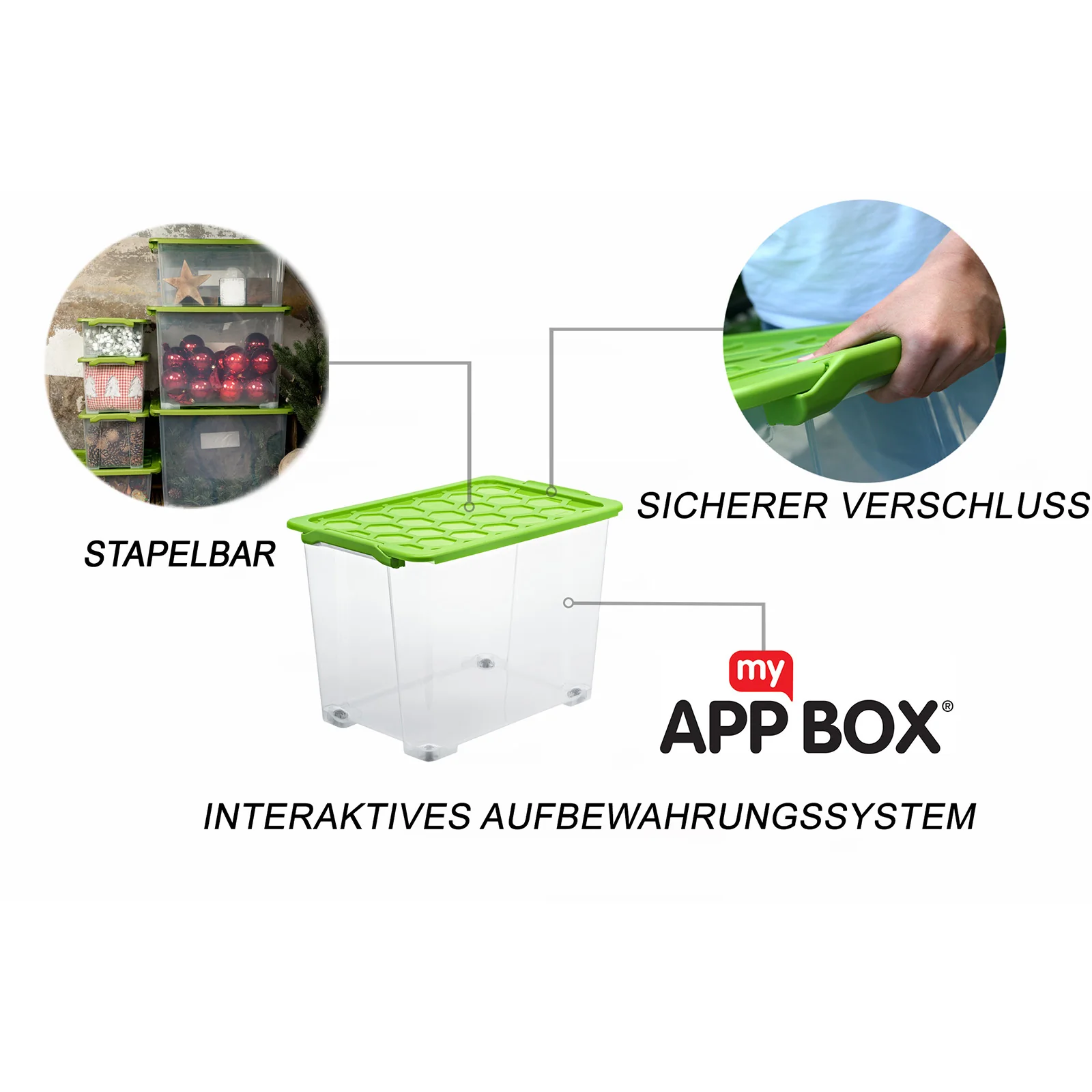 Box mit Rädern und Deckel 65 l EVO SAFE KEEPING - Image 7