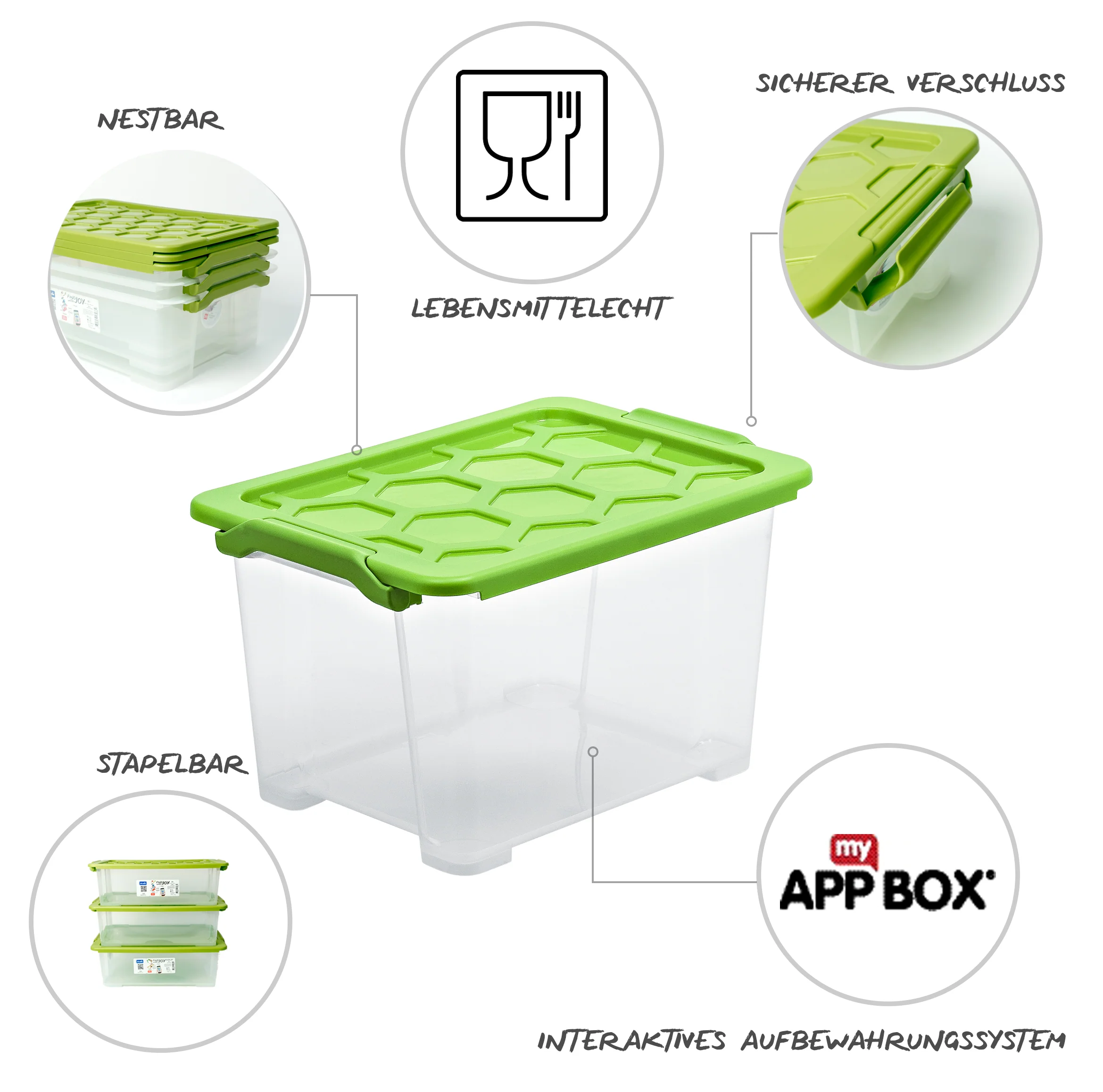 Box mit Deckel 15 l EVO SAFE KEEPING - Image 7
