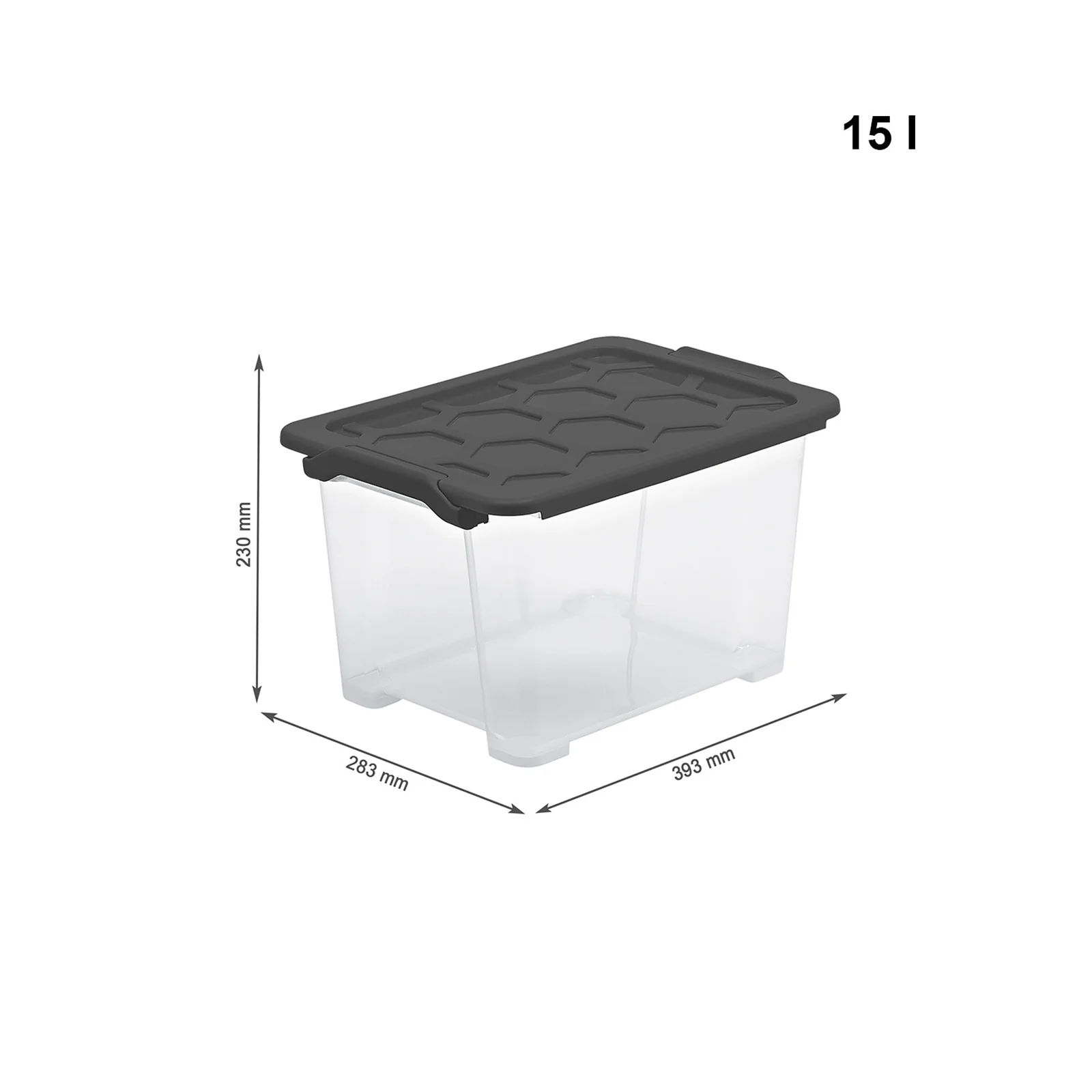 Box mit Deckel 15 l EVO SAFE KEEPING - Image 9