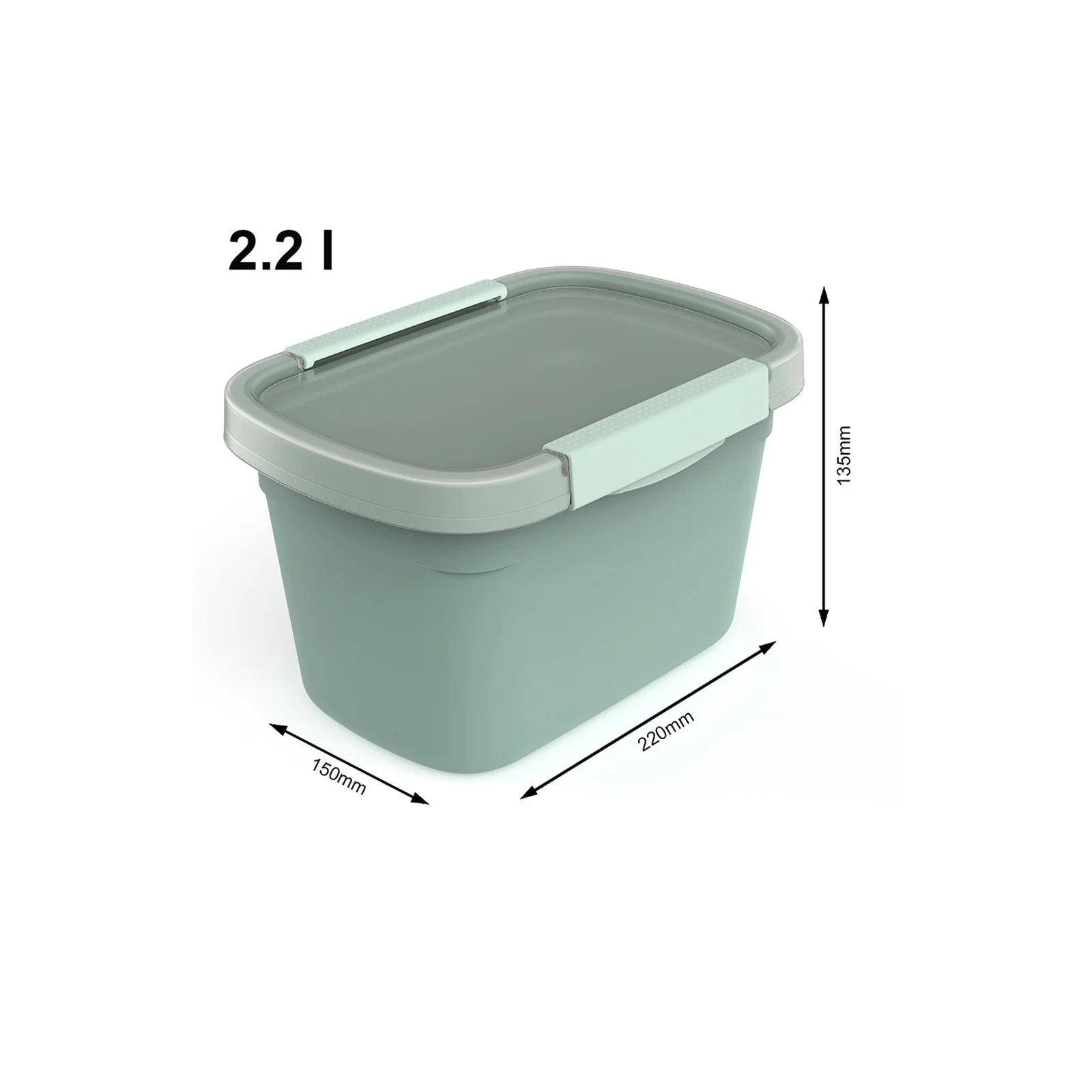 Clic Kühlschrankdose 2,2 l ECO - Image 3