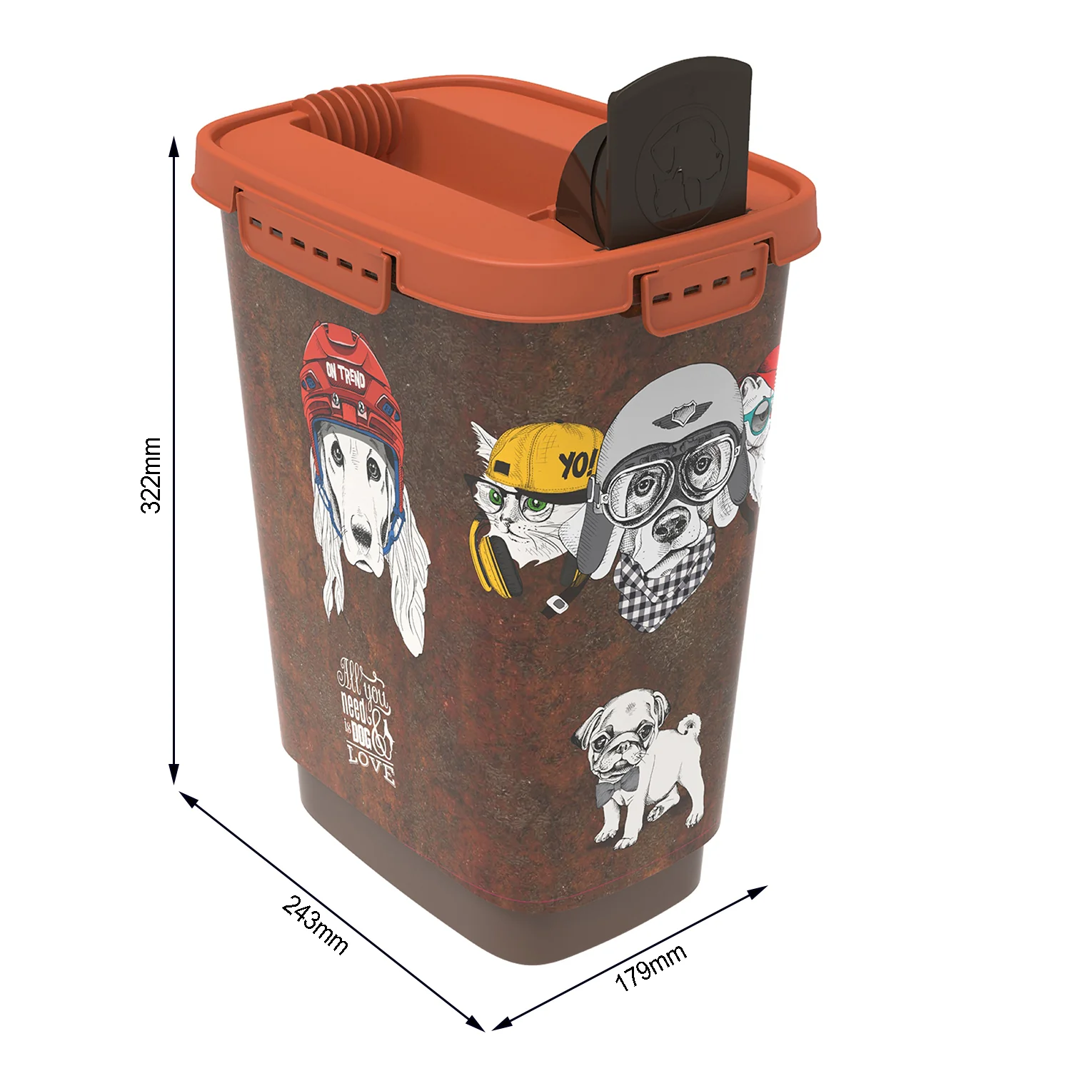 Tierfutterbehälter 10 l CODY - Image 14
