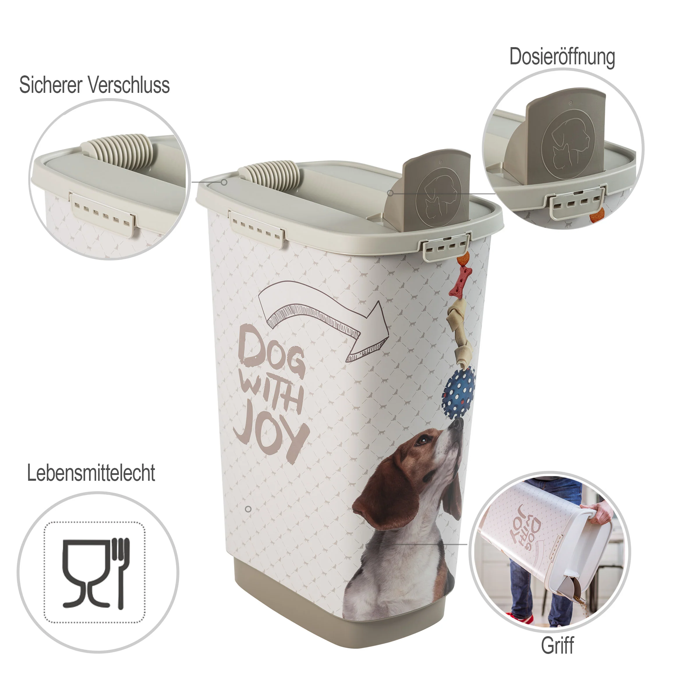 Tierfutterbehälter 50 l CODY - Image 10