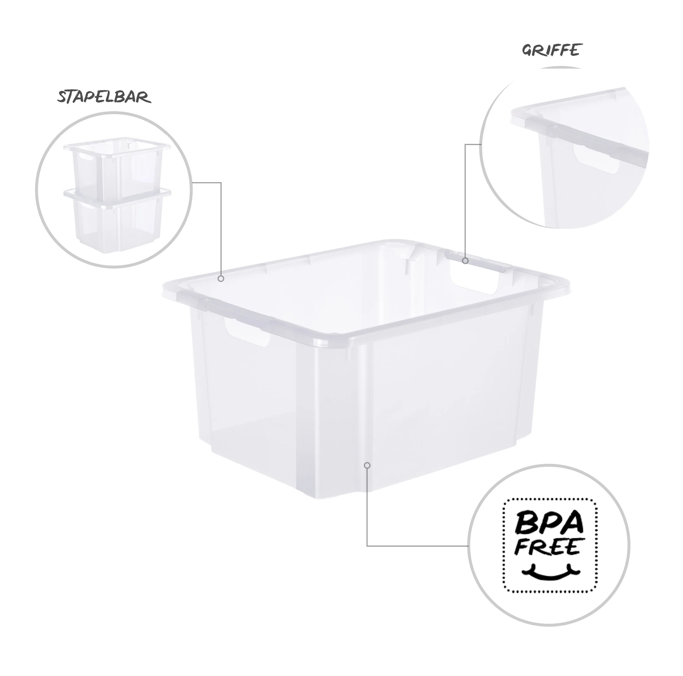 Drehstapelbox 46 l REVERSO - Image 3