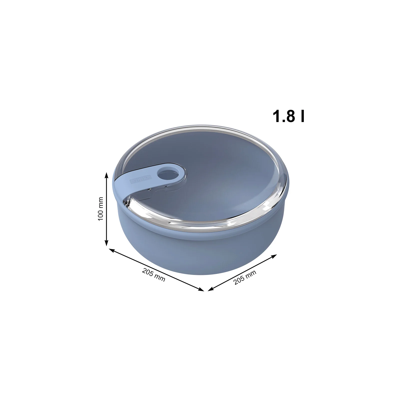 Frischhaltedose rund 1,8 l ELA - Image 11