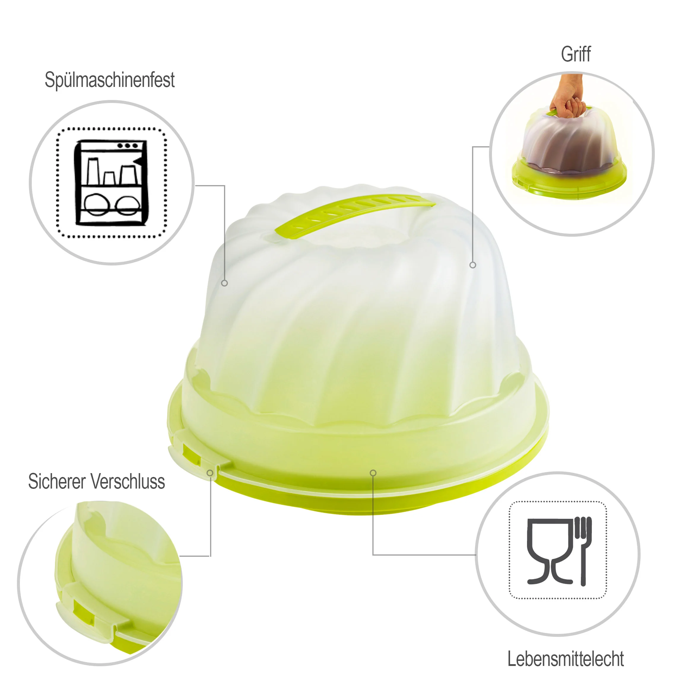 Kuchenbehälter Gugelhupf FRESH - Image 7