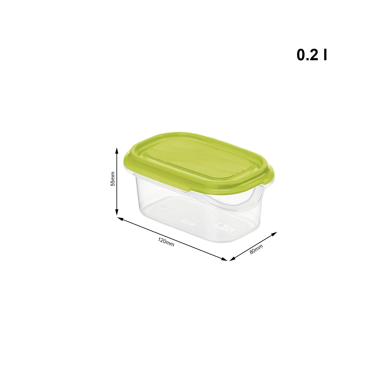 Kühlschrankdose eckig 0,2 l RONDO - Image 5
