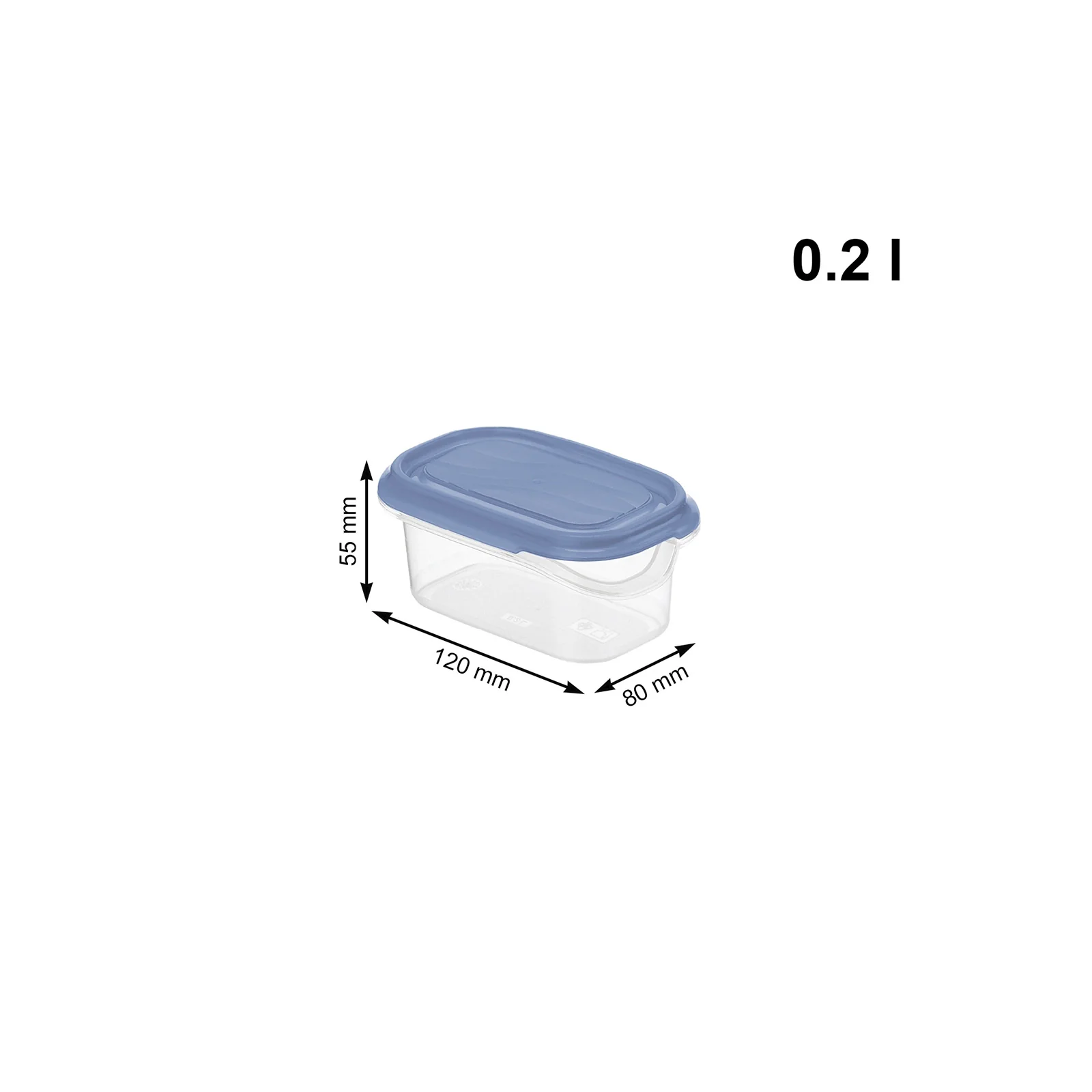 Kühlschrankdose eckig 0,2 l RONDO - Image 6