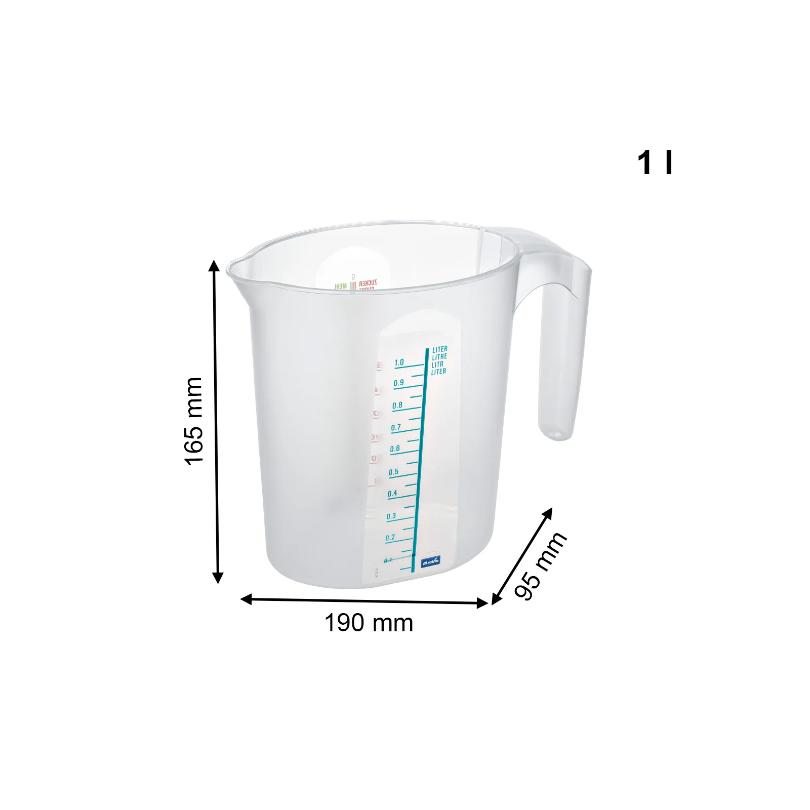 Messbecher 1 l TOPLINE - Image 2