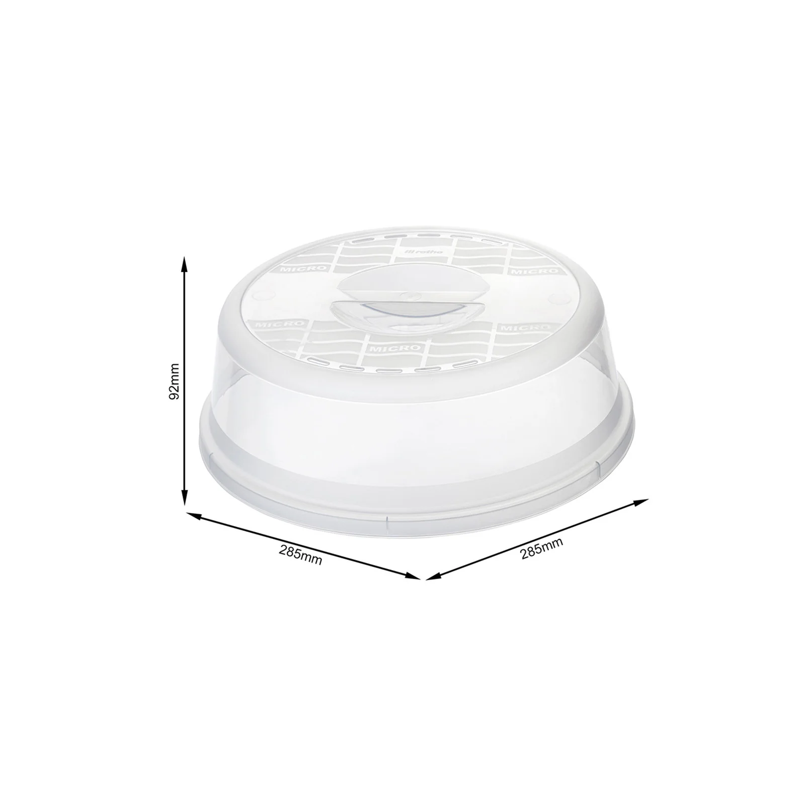 Mikrowellen-Abdeckhaube 28,5 cm BASIC - Image 4