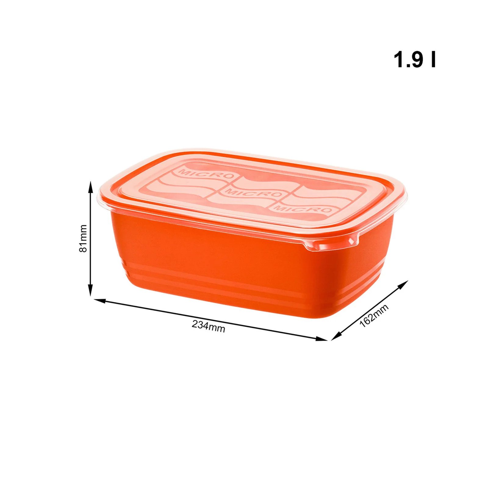 Mikrowellen-Dose 1,9 l ECO - Image 2