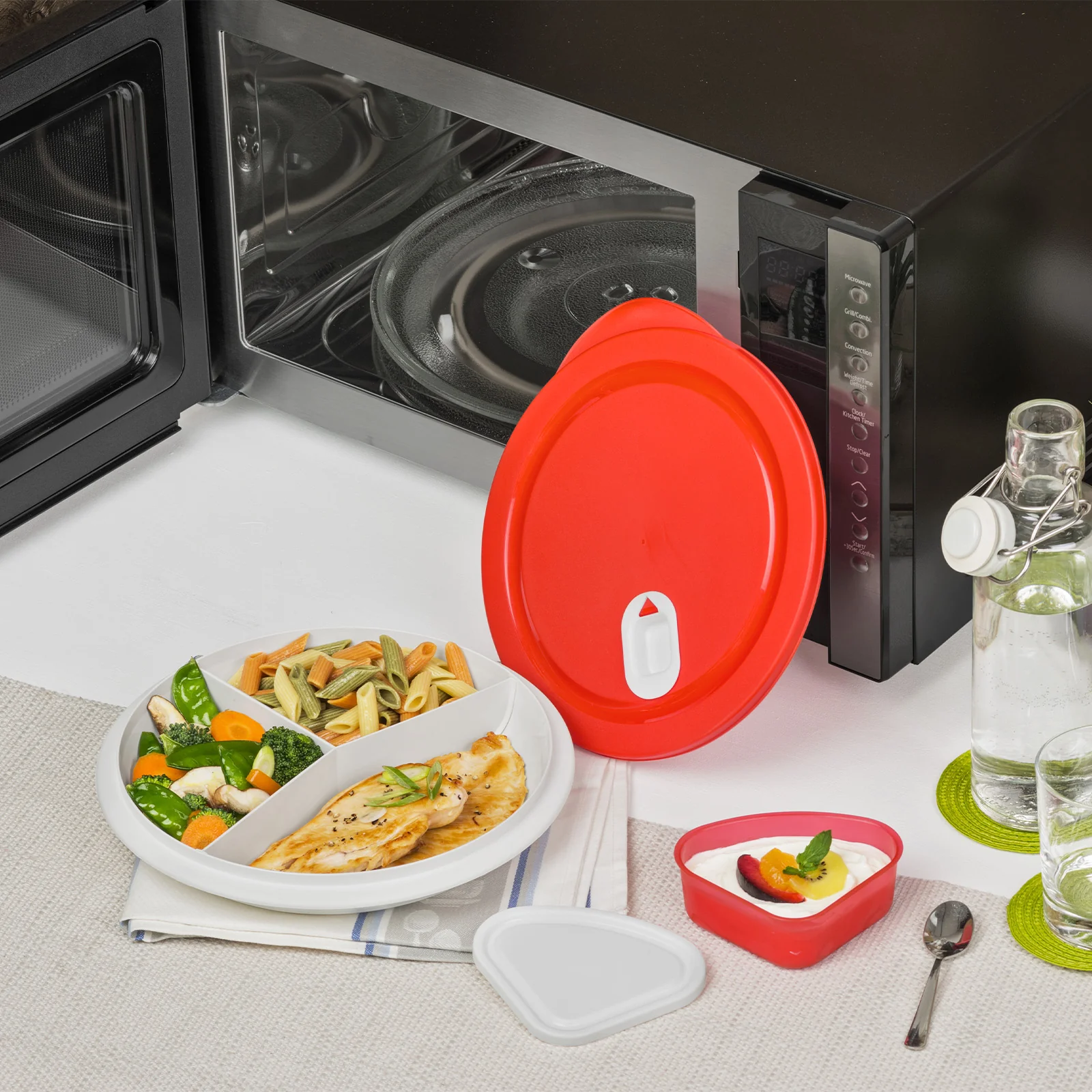 Mikrowellen Teller XL, 1,2 l CLEVER - Image 2