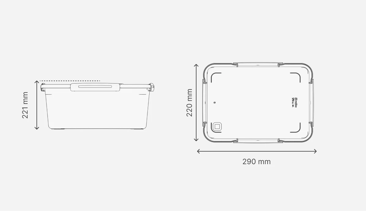 Mikrowellendose 5 l MEMORY - Image 10