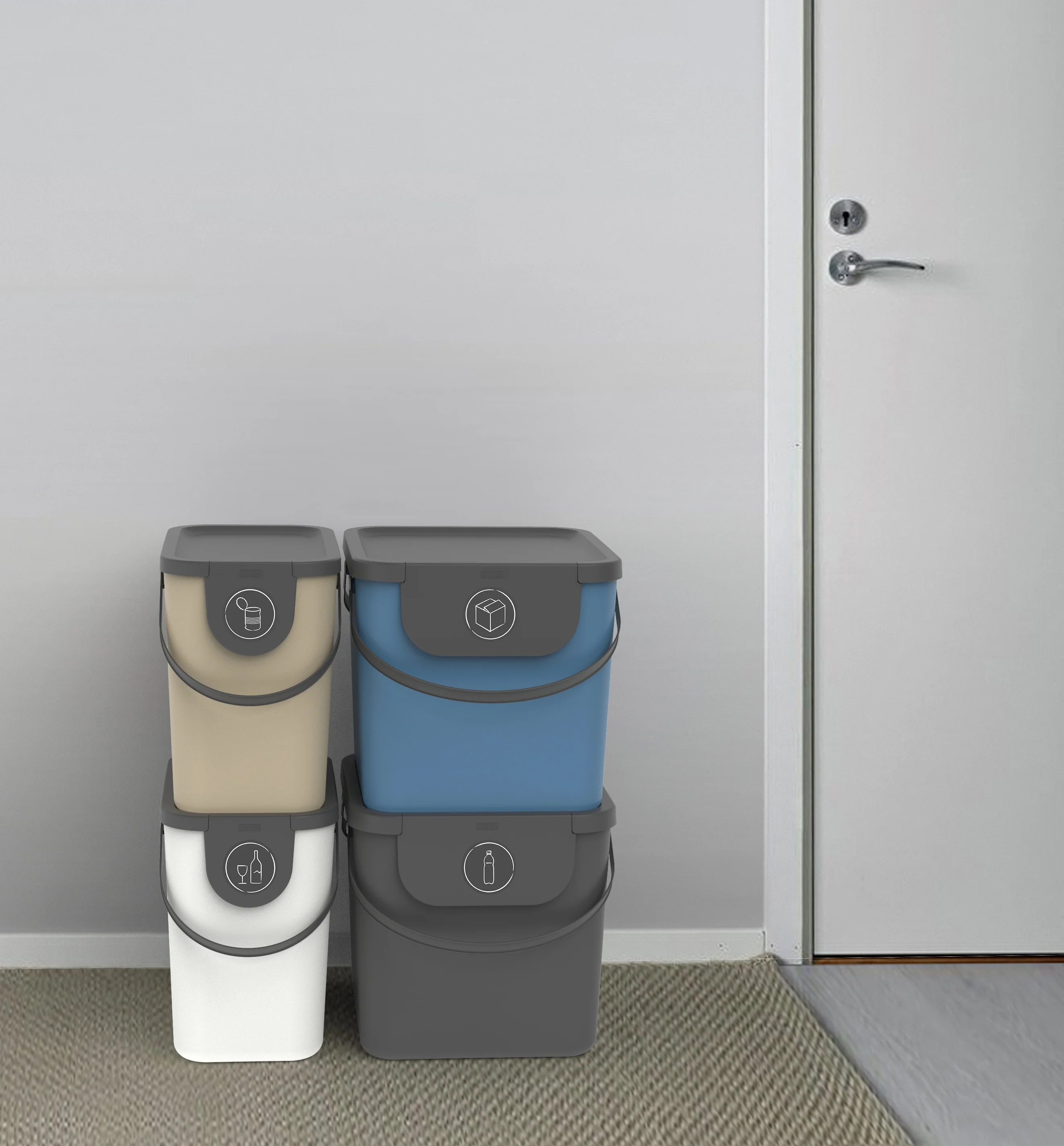 Recycling Müllsystem 40 l ALBULA - Image 32