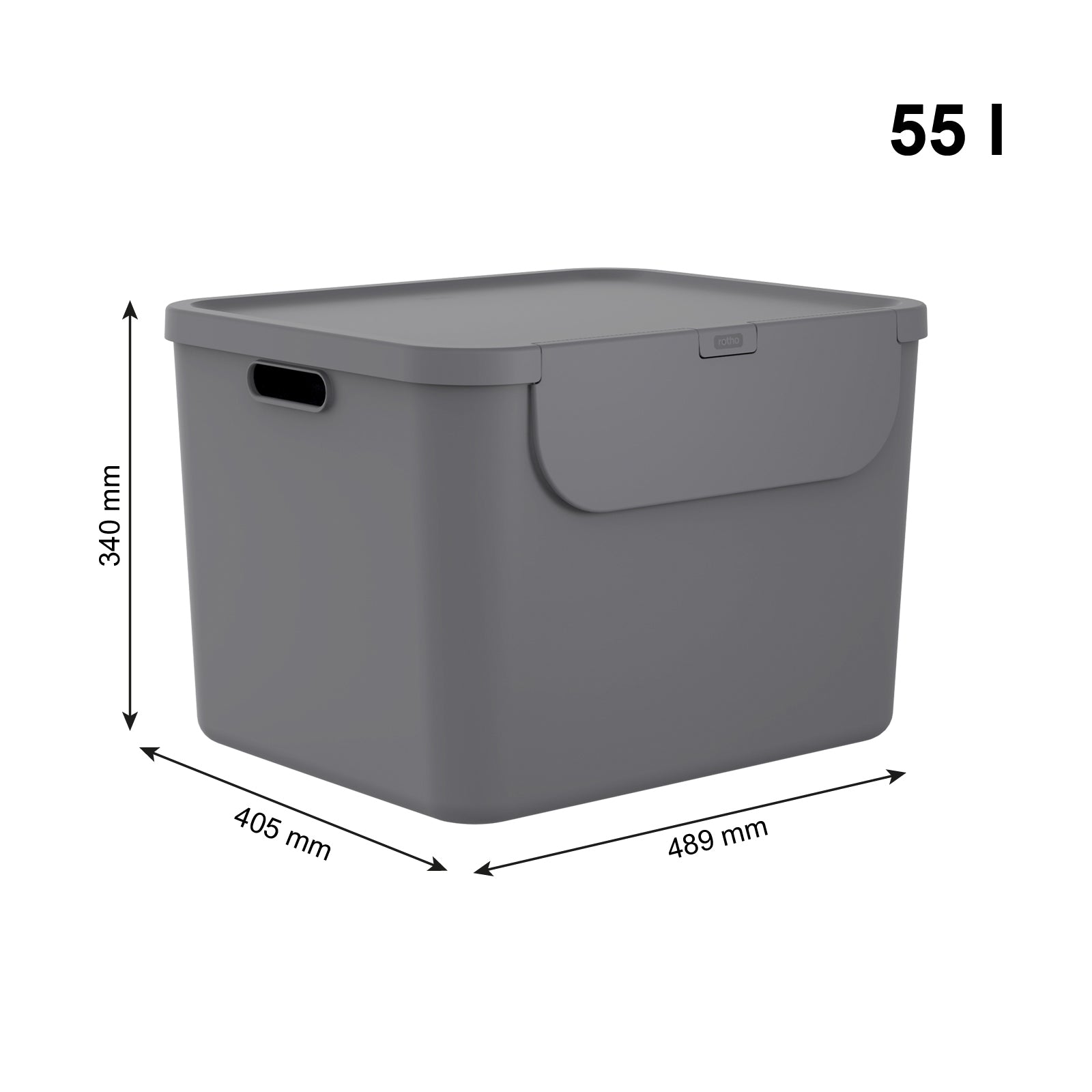 Recyclingbehälter 55 l - 2er Set ALBULA - Image 27