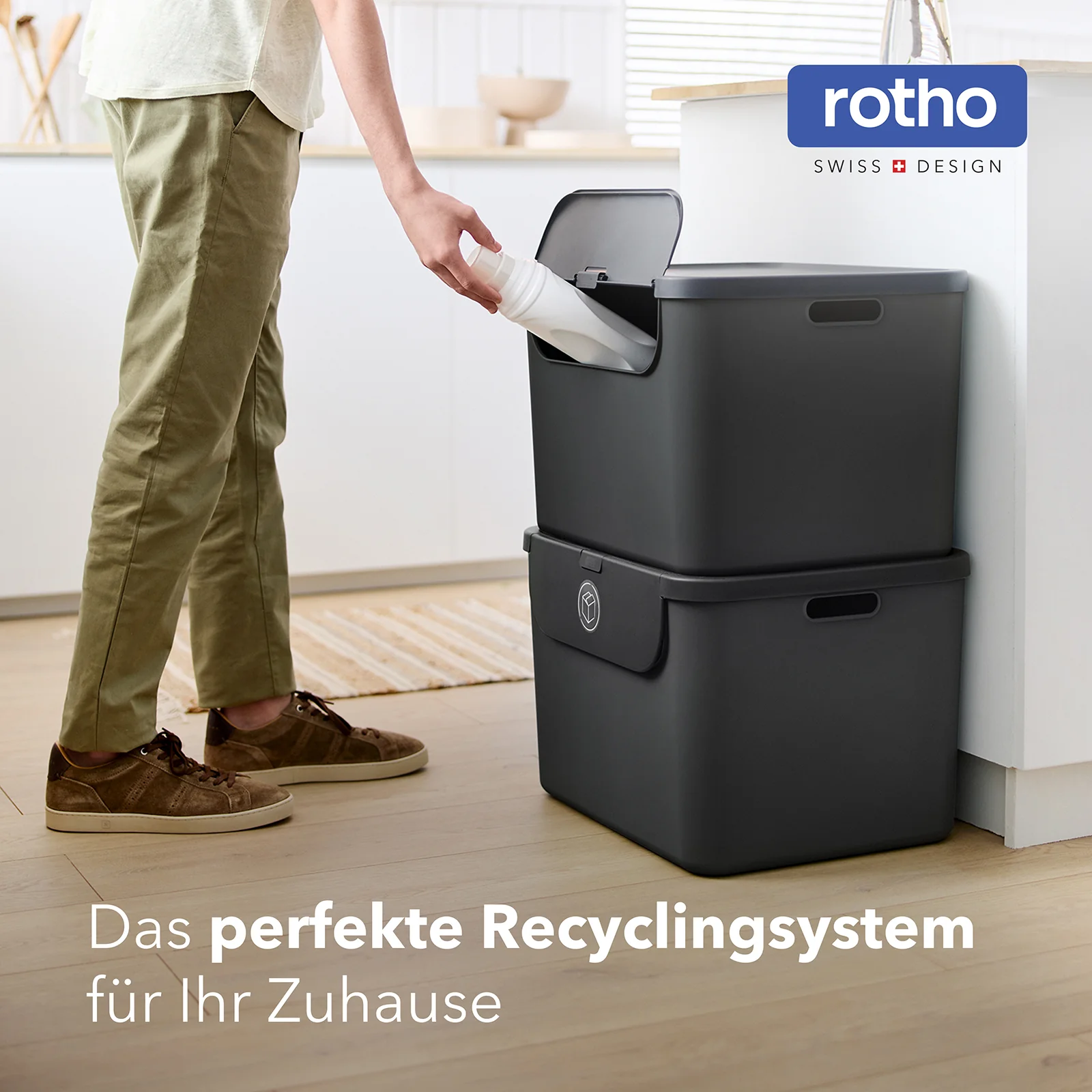 Recyclingbehälter 55 l - 2er Set ALBULA - Image 8