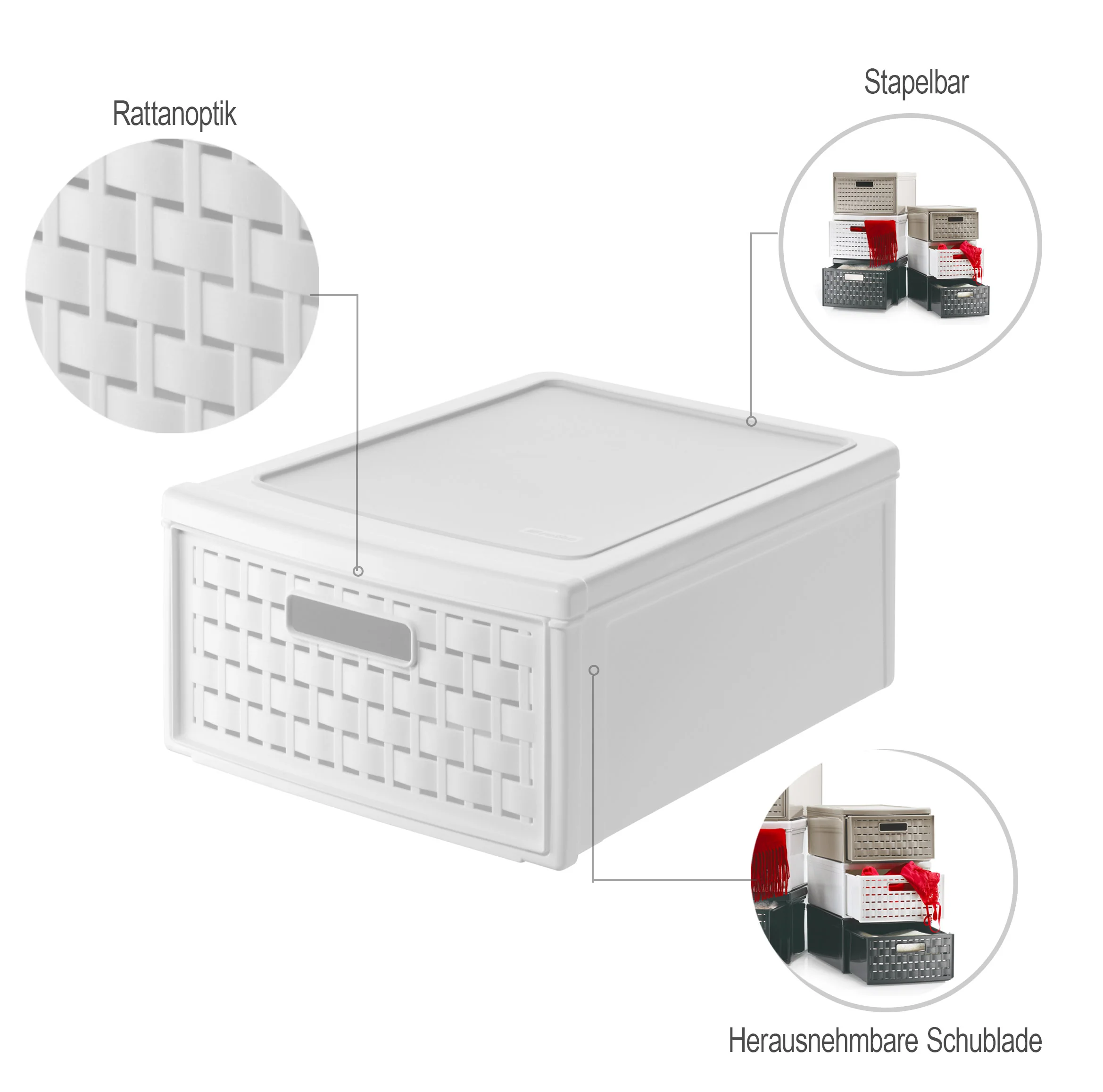 Schubladenbox klein 8,3 l COUNTRY - Image 8