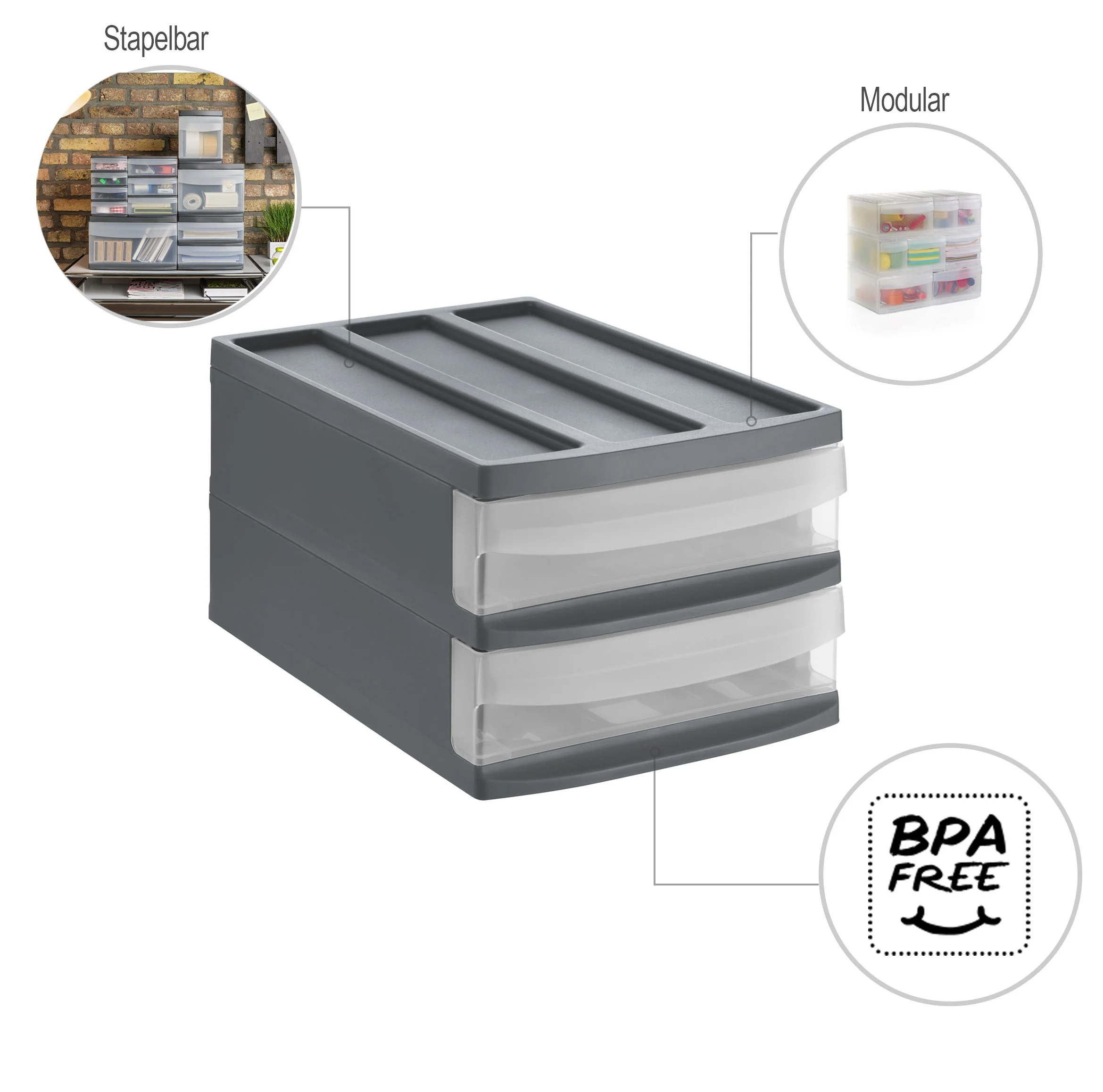 Schubladenbox M Duo SYSTEMIX - Image 7