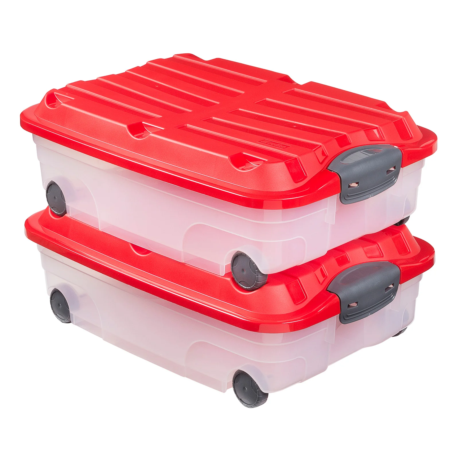 Set Aufbewahrungsboxen mit Rollen 22l 4tlg - Image 3