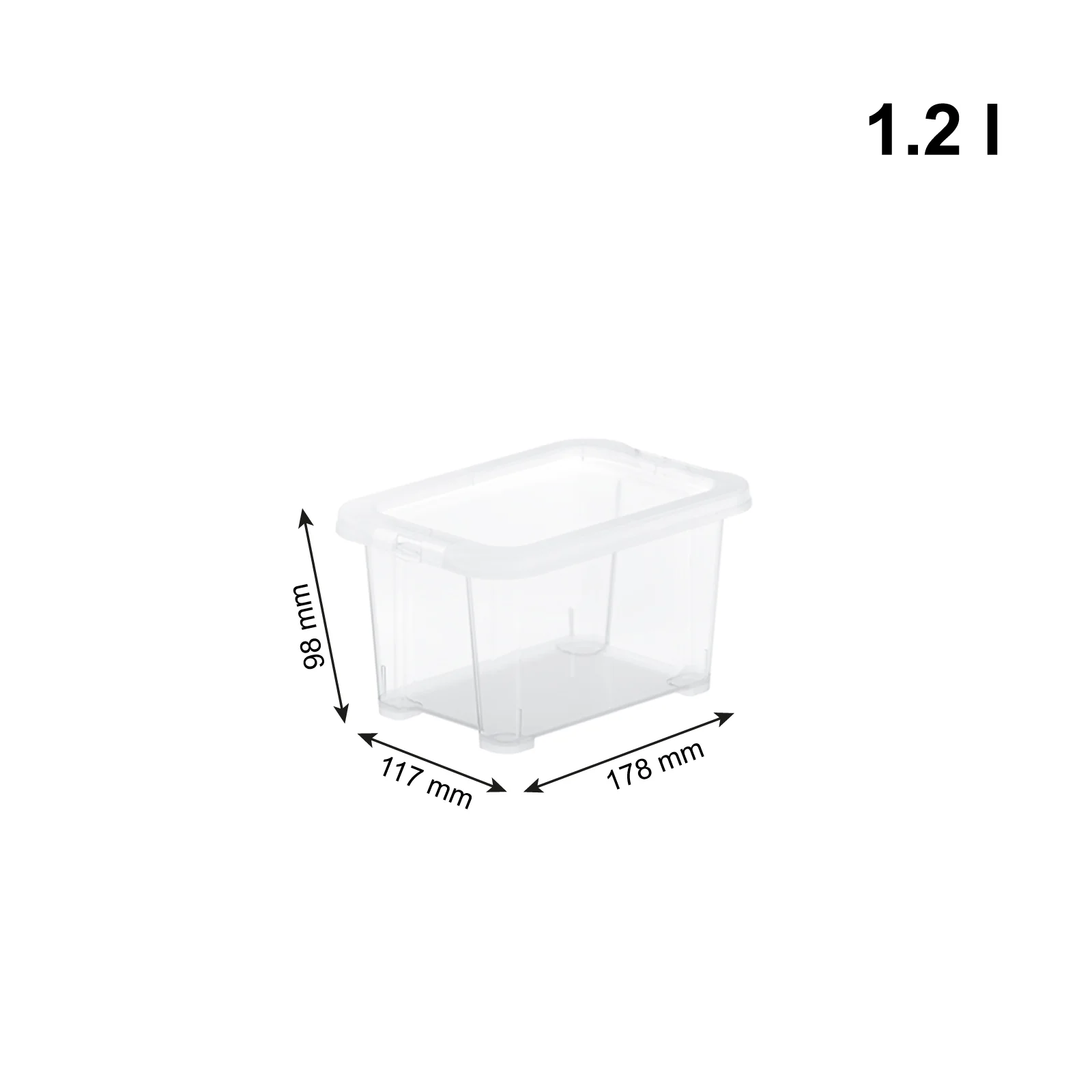 Set Box mit Deckel 1.2 l, 8 tlg. CORE BASIC - Image 14