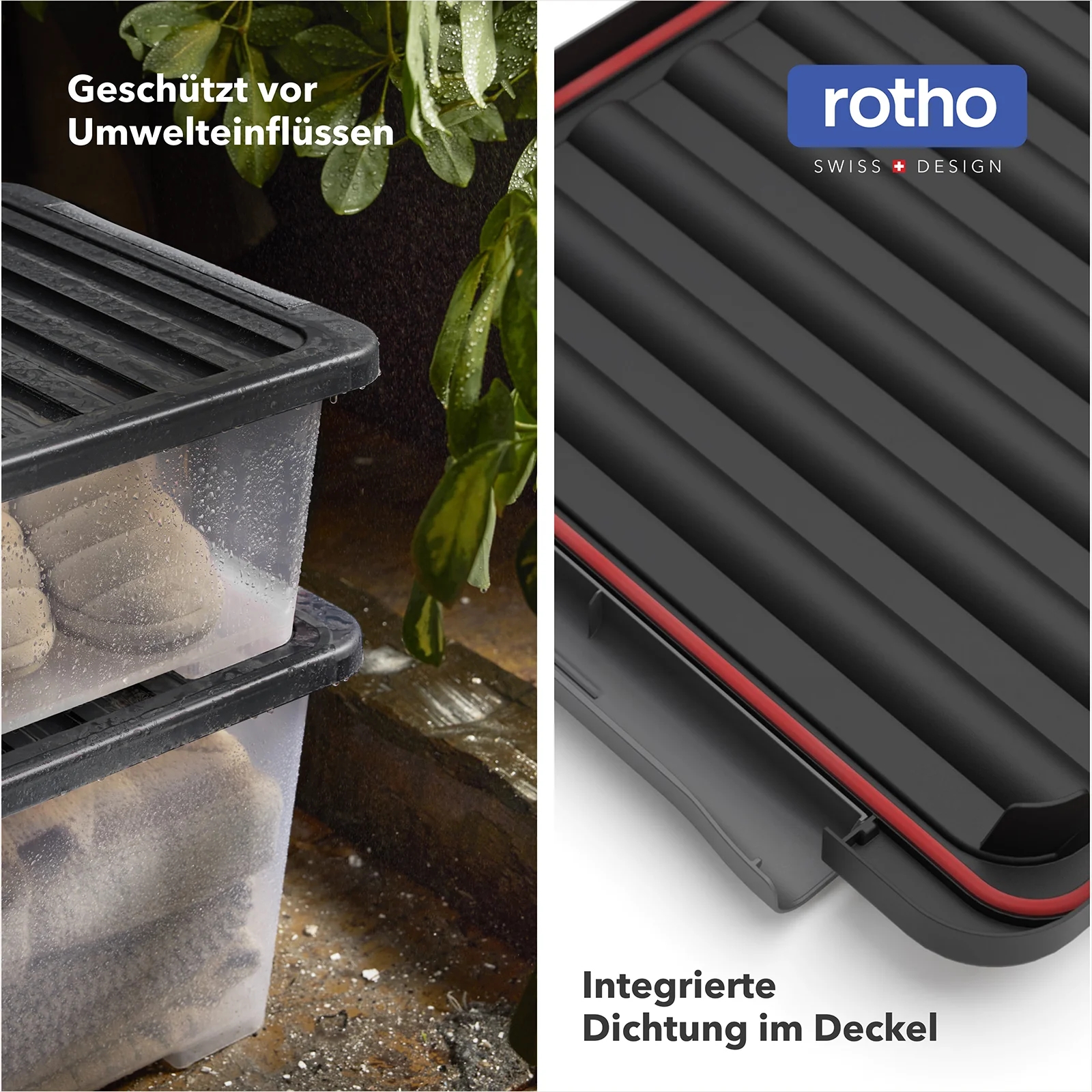 Set Boxen mit Deckel 65 l, 4 tlg. CORE PRO - Image 5