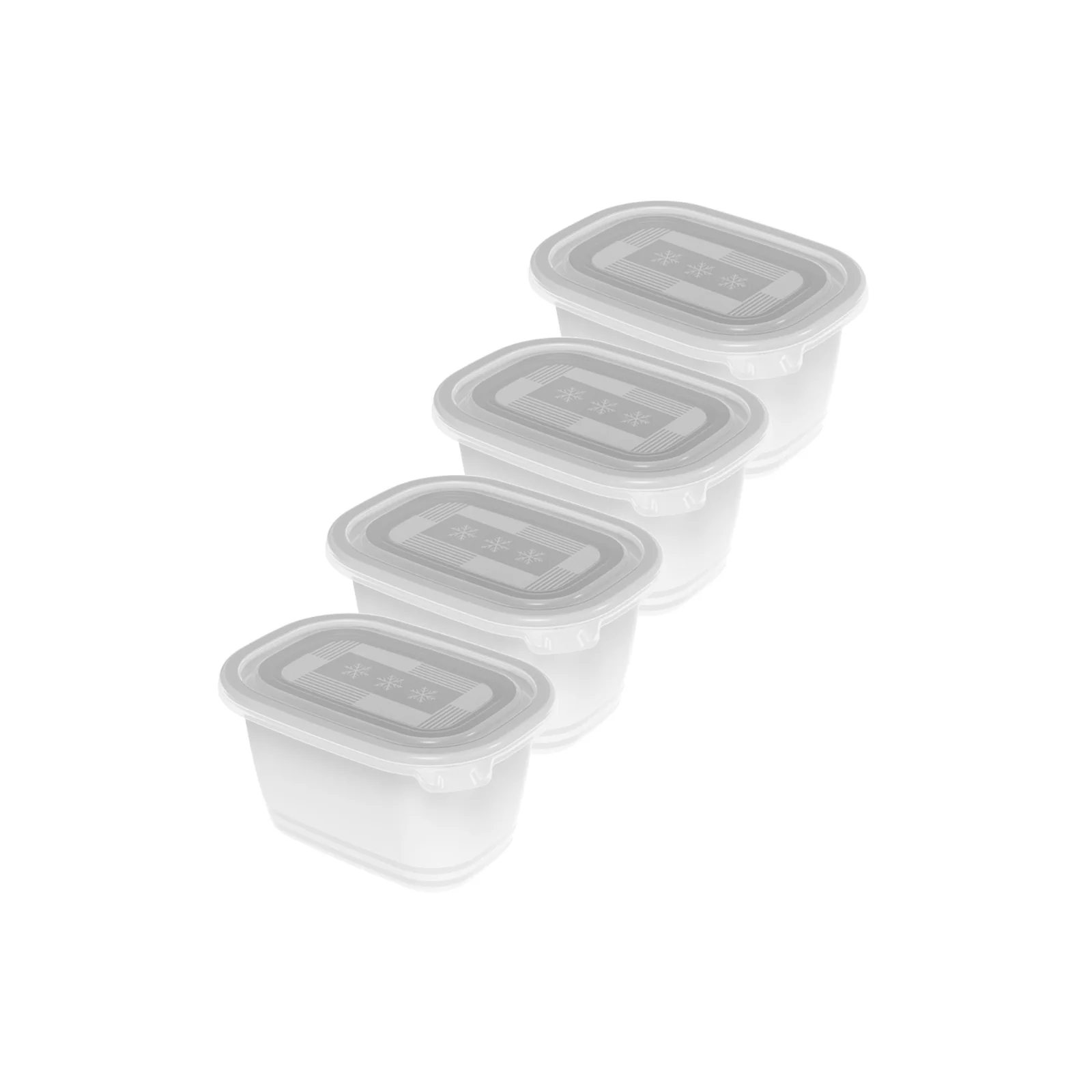 4er Set Gefrierdosen 0,75 l FREEZE - Image 2