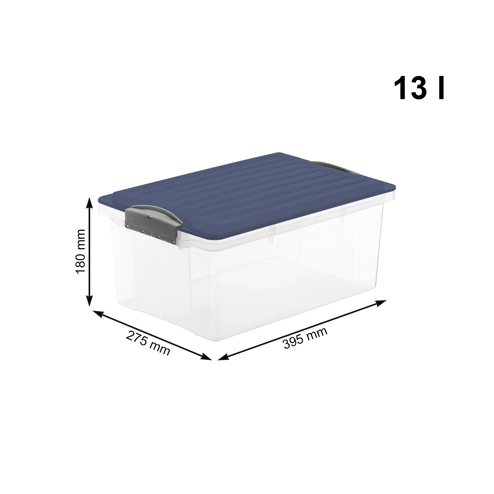 Stapelbox DIN A4, 13 l COMPACT - Image 17