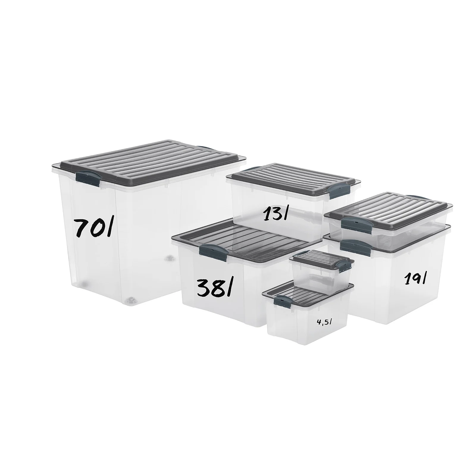 Stapelbox DIN A4, 13 l COMPACT - Image 34