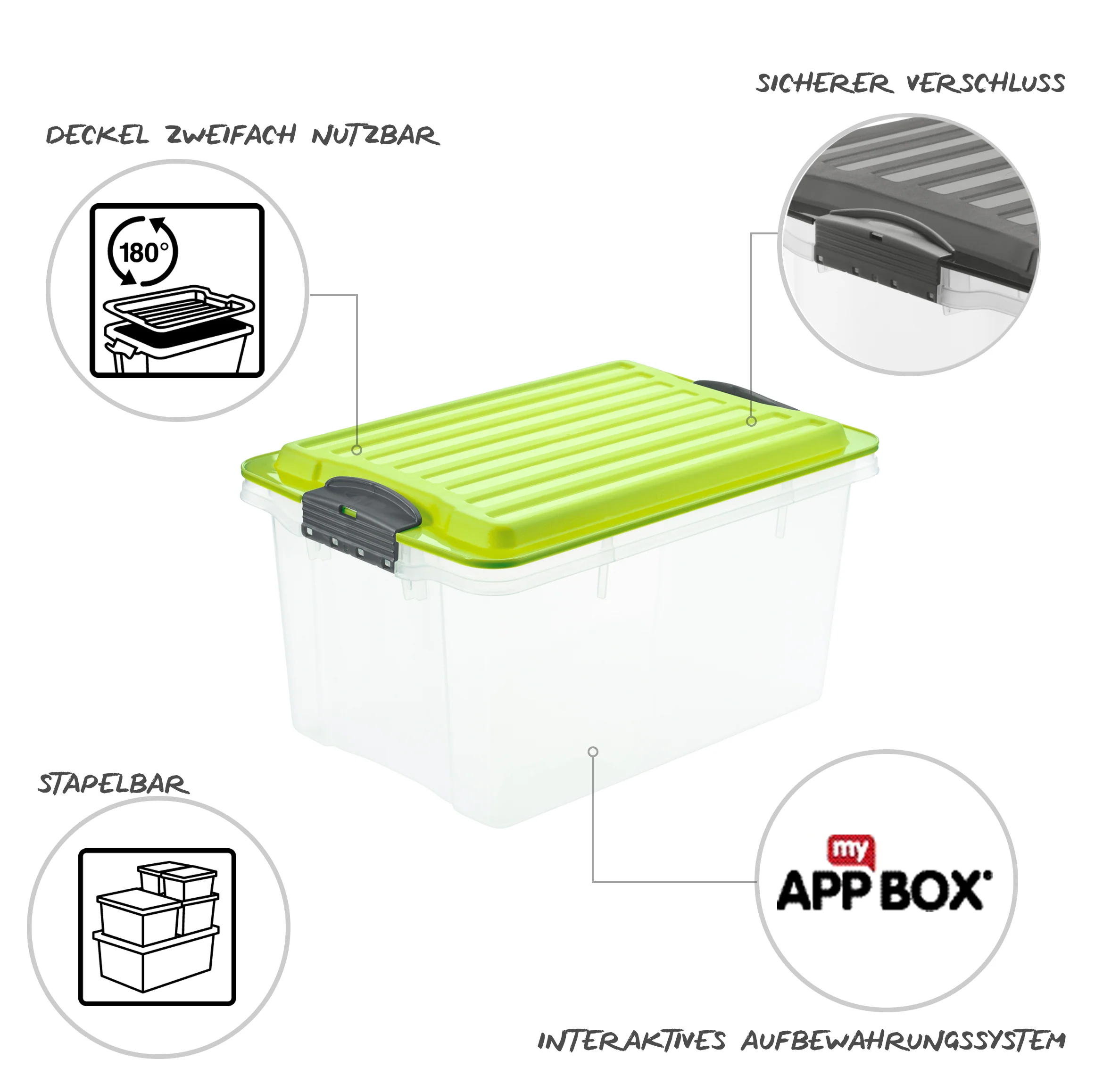 Stapelbox DIN A5, 4,5 l COMPACT - Image 11