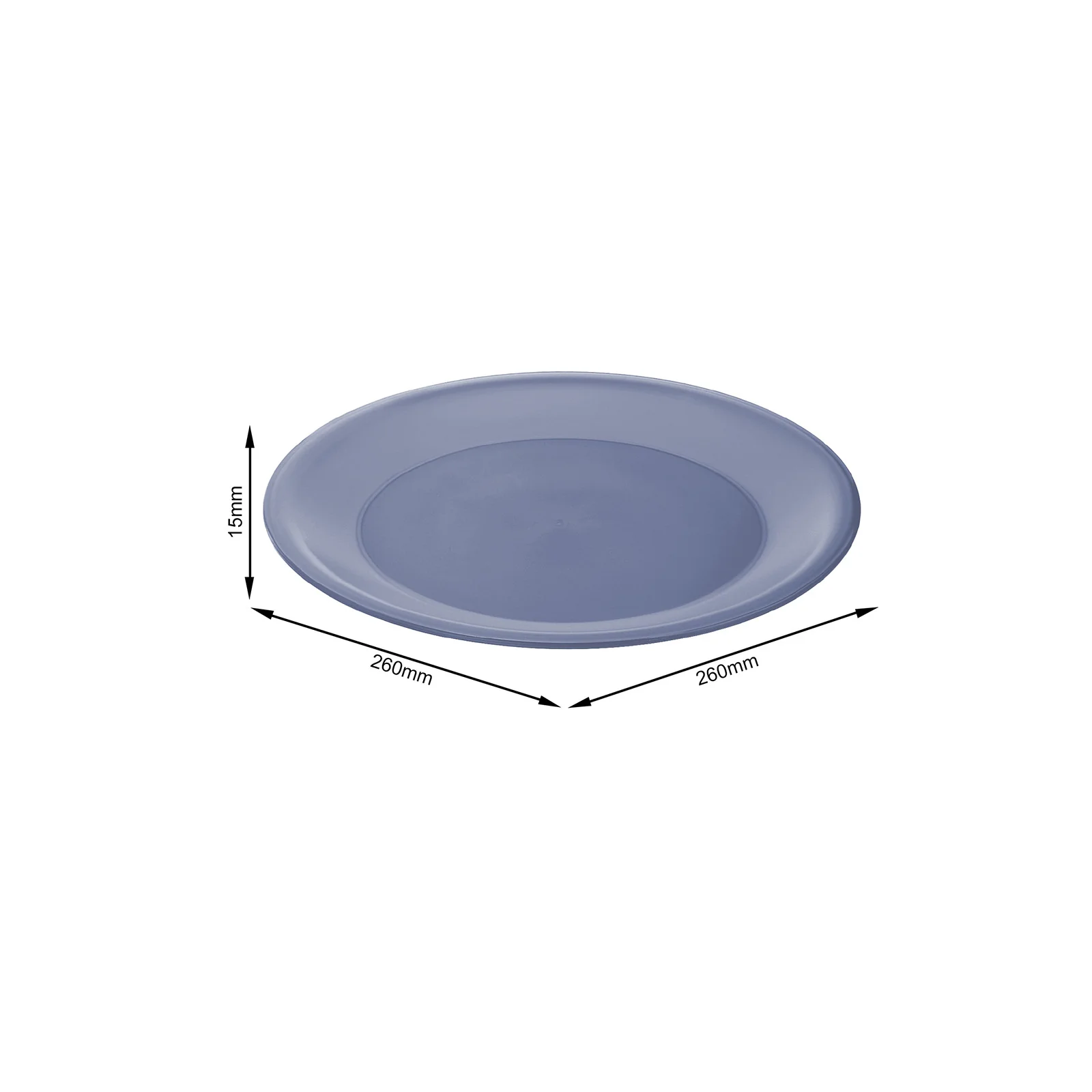 Teller flach 26 cm CARUBA - Image 13